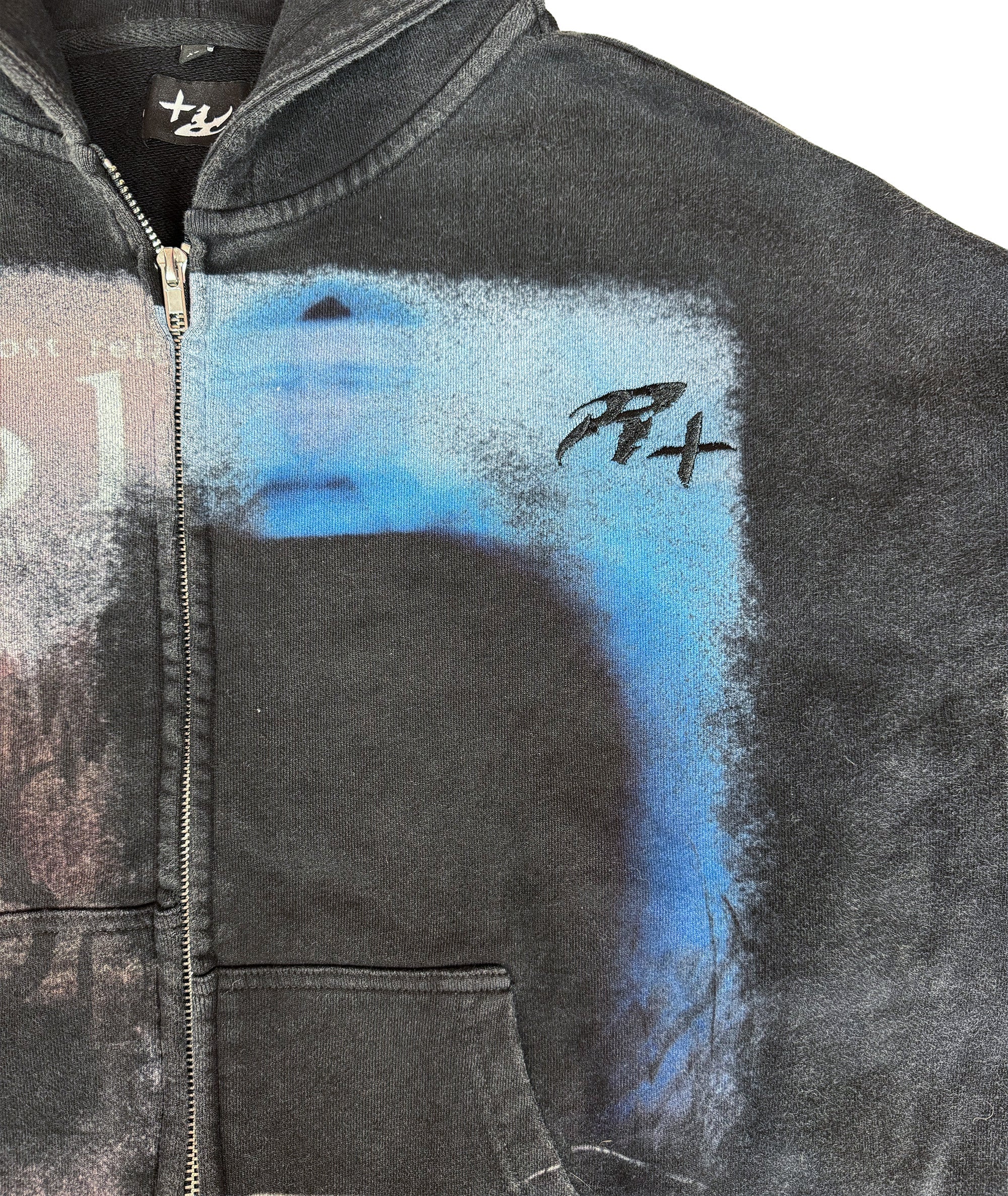 VIOLENCE - OVERSIZED ZIP-HOODIE (WASHED) | UNISEX - Image 19