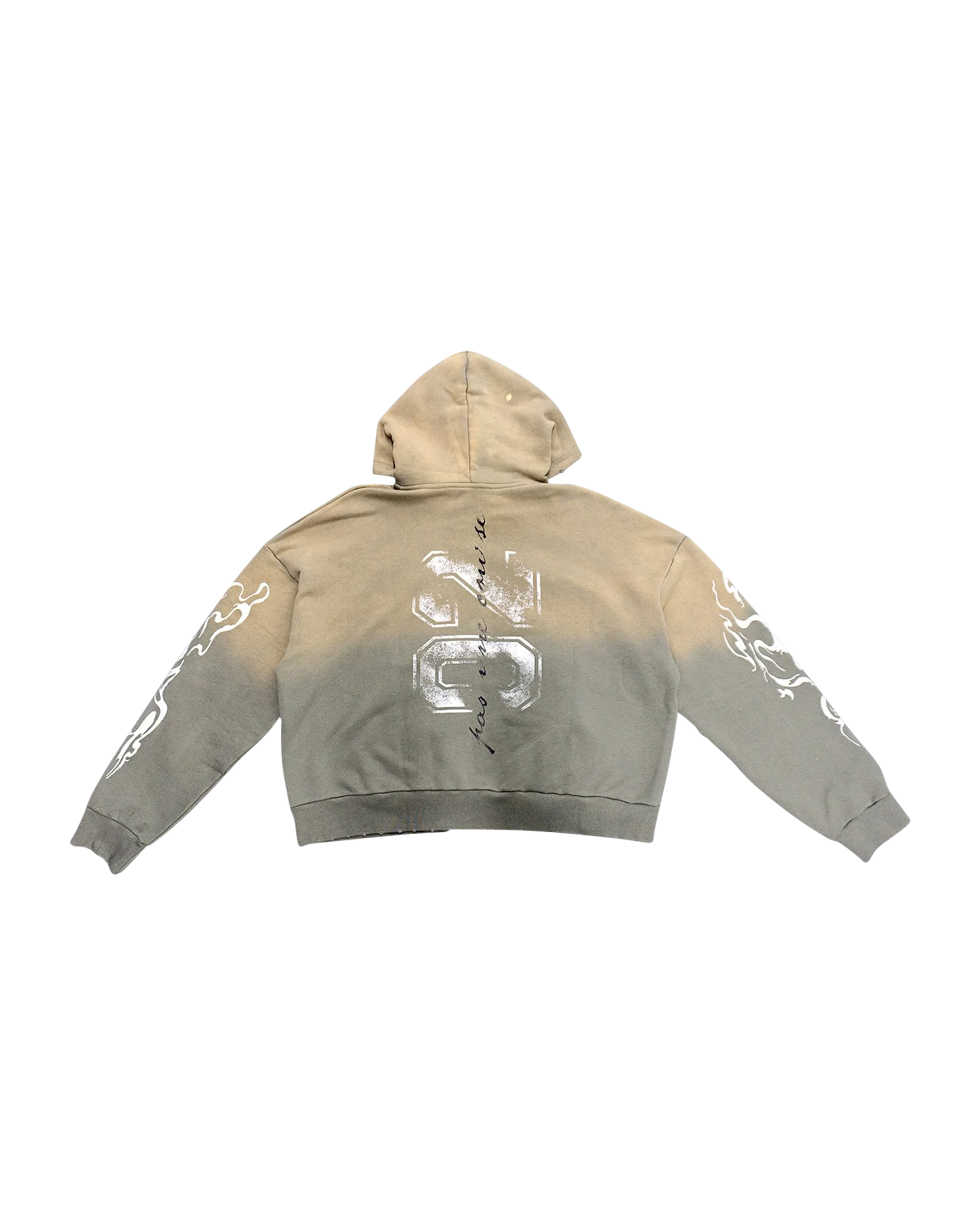 Visionary Club "Sandstorm Grey" Boxy Oversized Zip Up Jacket - Image 3