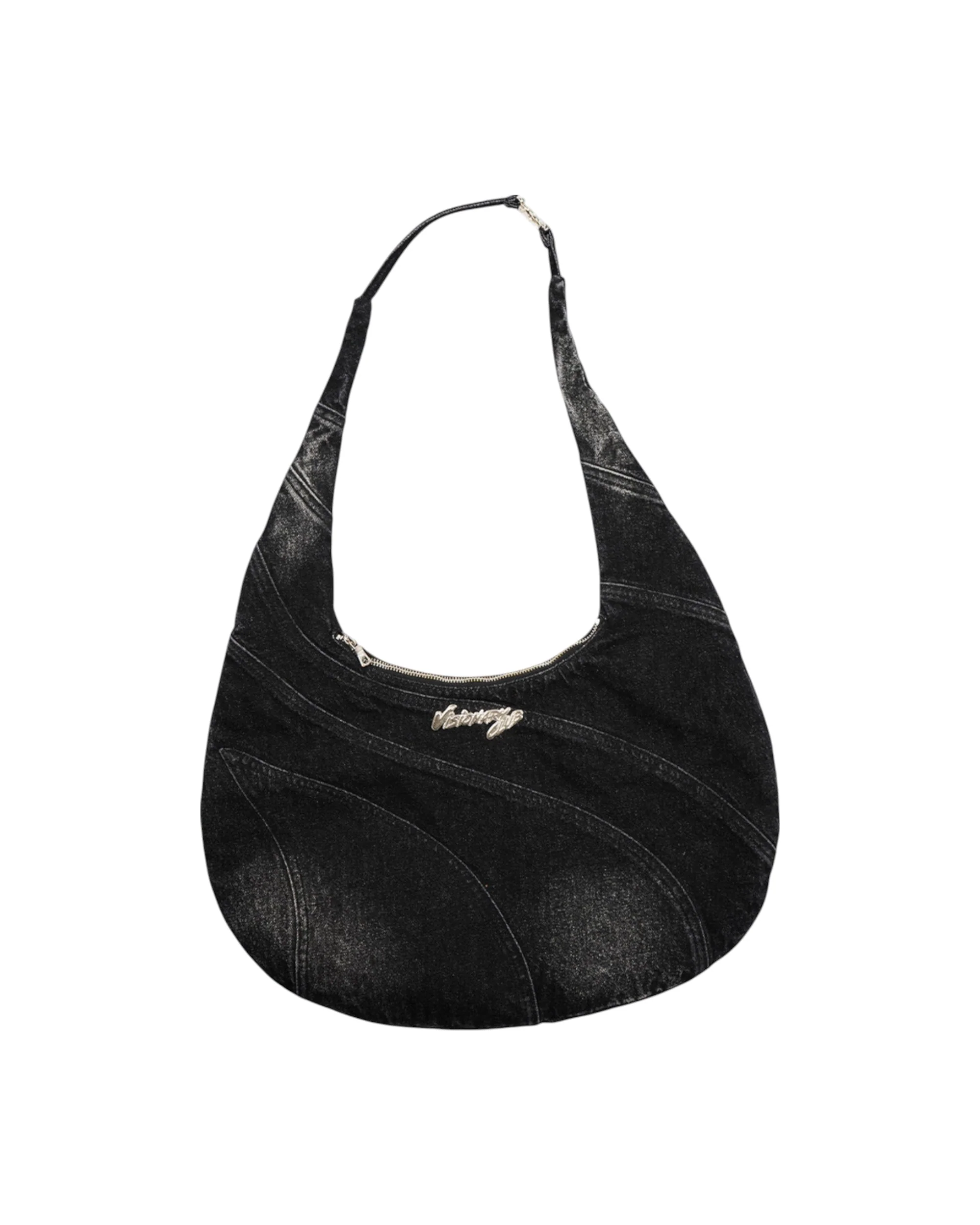 VZNARY "TWIST OF FATE" JUMBO BAG ( BLACK )