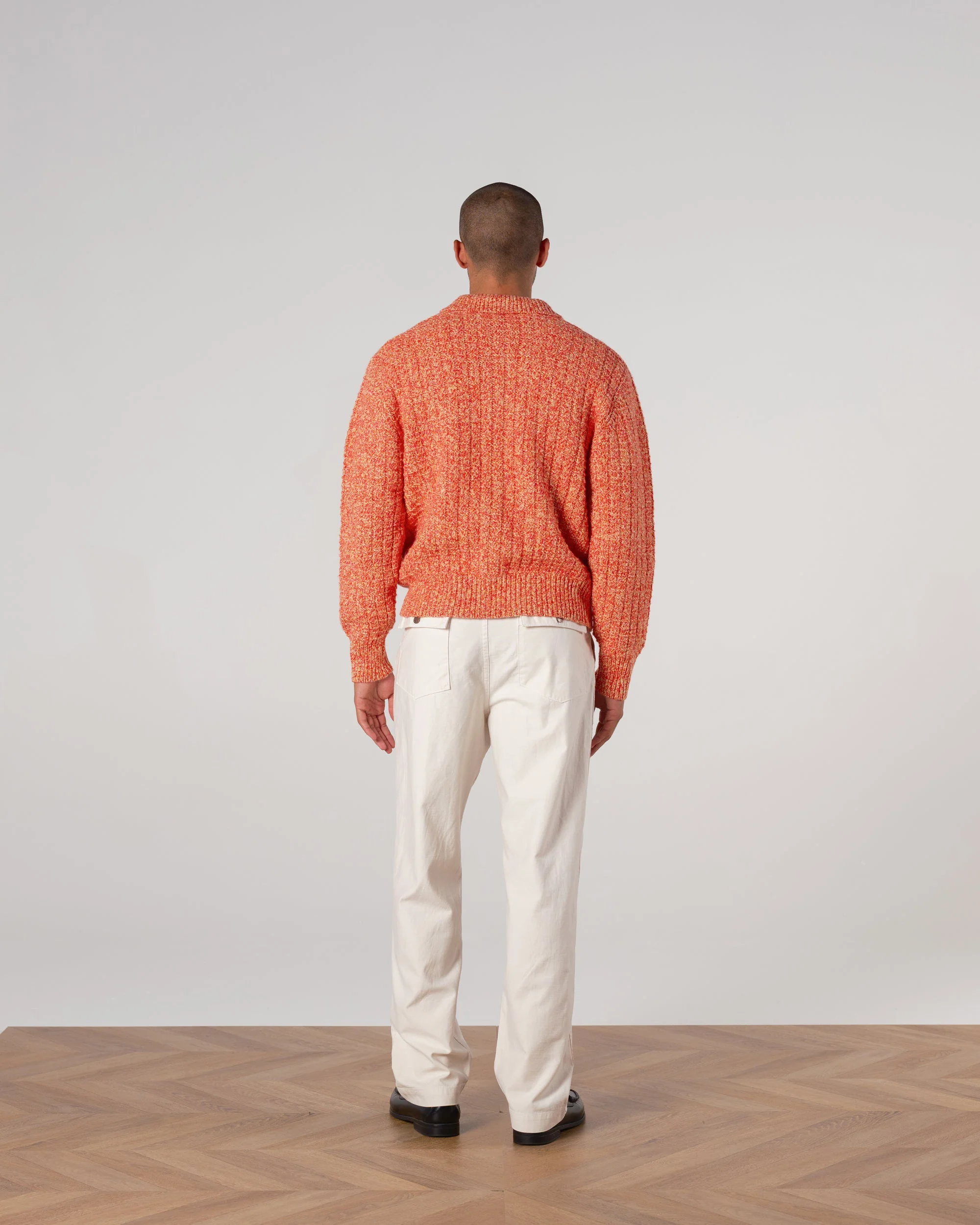 Waffle Knit Cardigan - Image 4