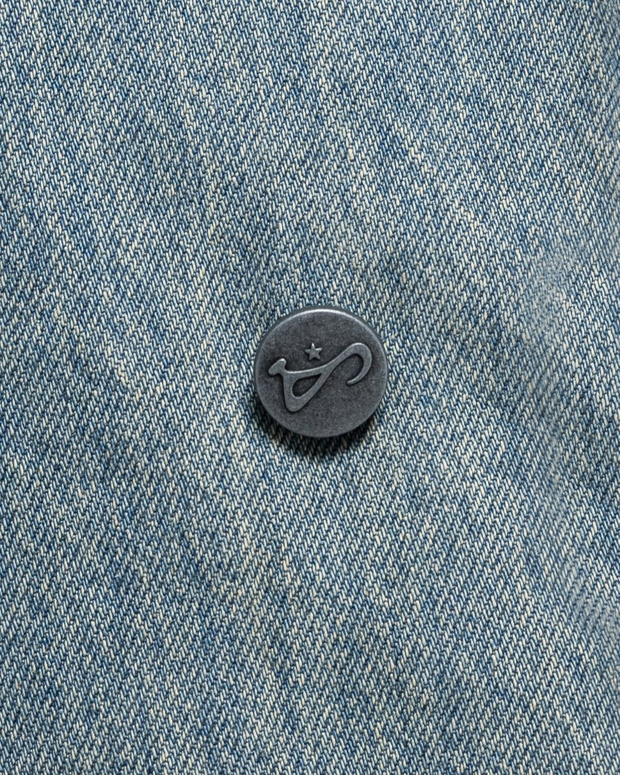 Washed Indigo Triptych Japanese Denim - Image 17