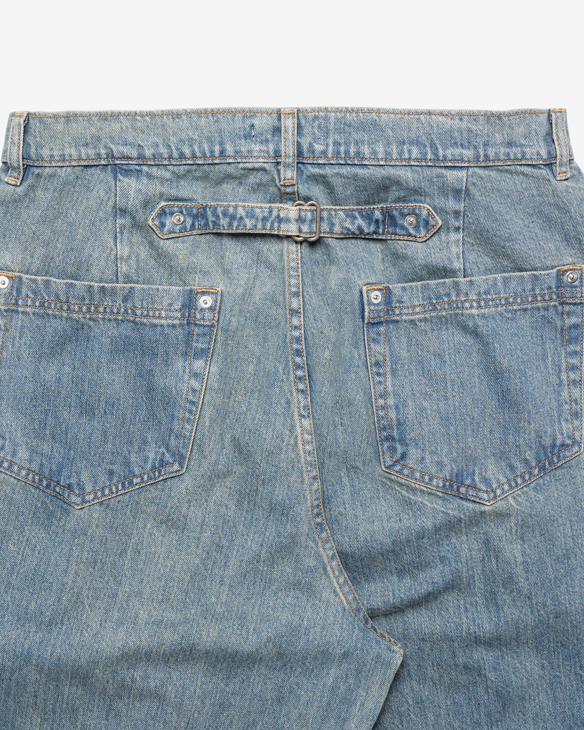 Washed Indigo Triptych Japanese Denim - Image 19