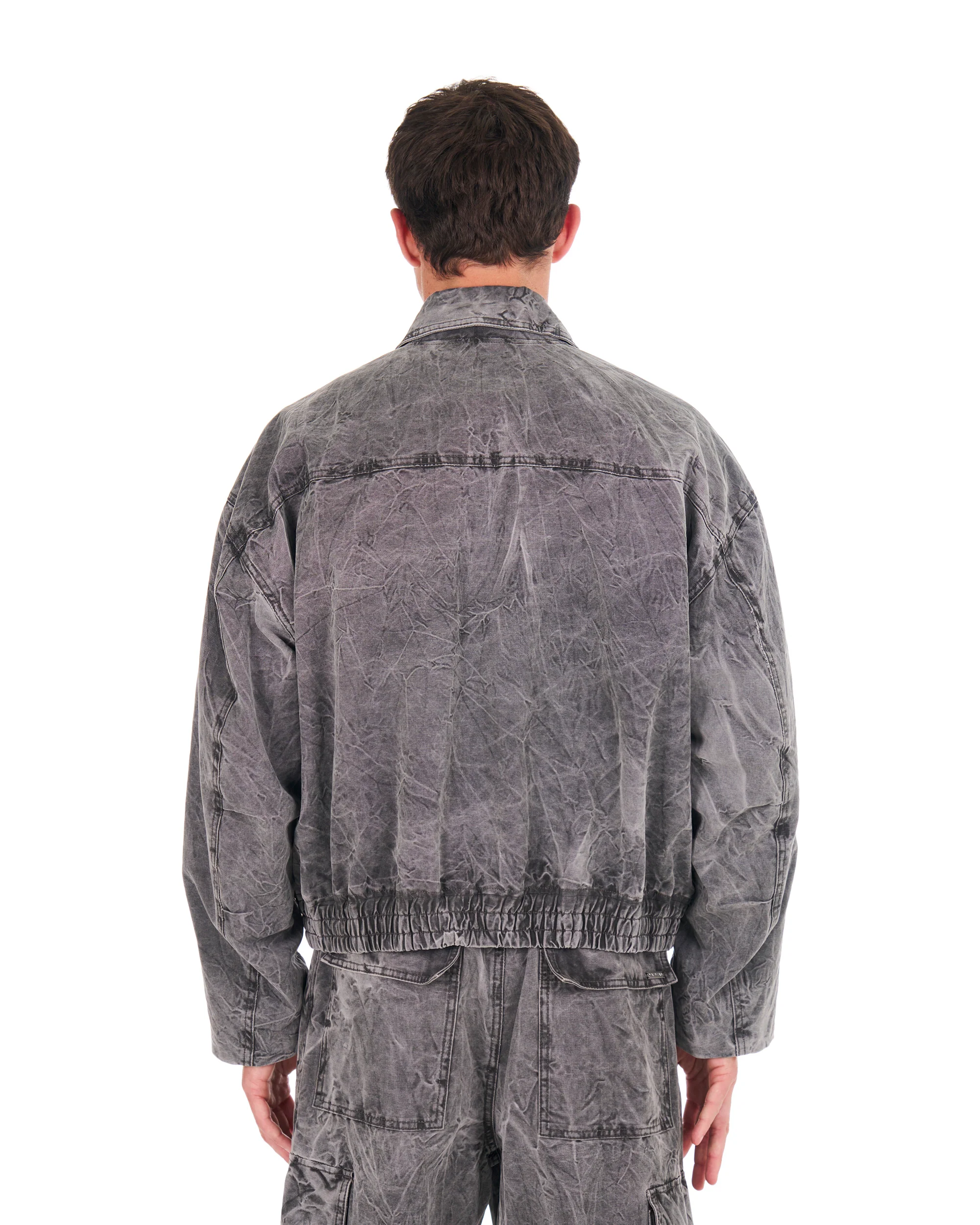 Washed Oversized Bomber - Image 3
