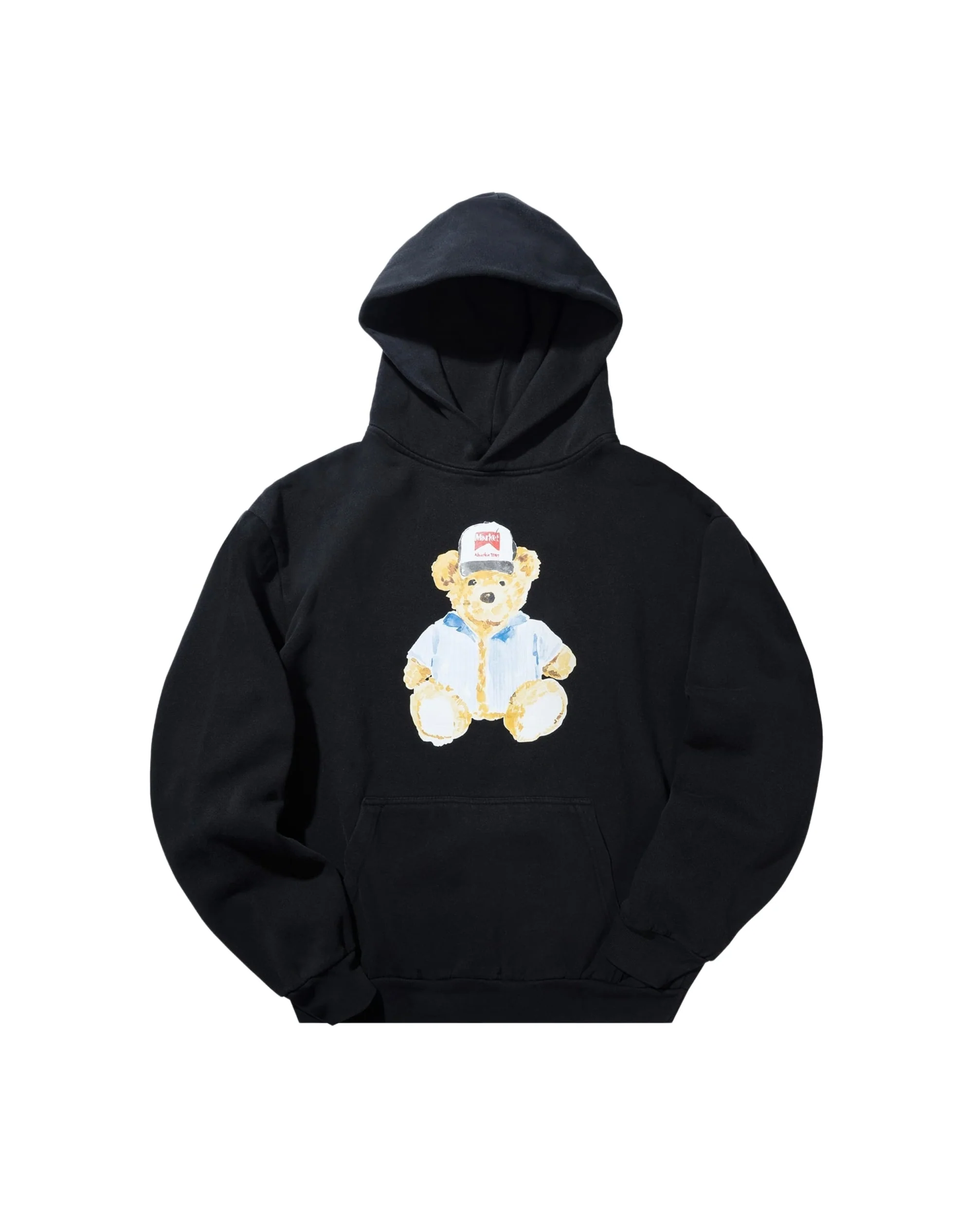 WATERCOLOR TEDDY HOODIE