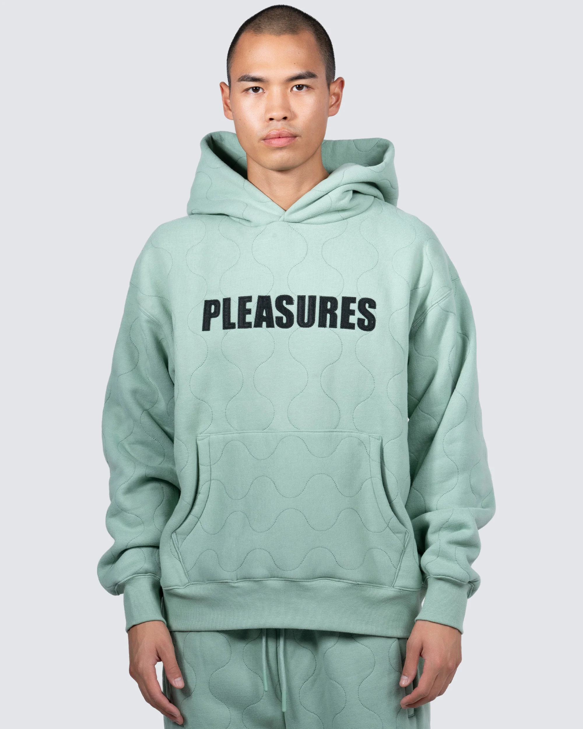 WAVE QUILTED HOODIE - Image 2