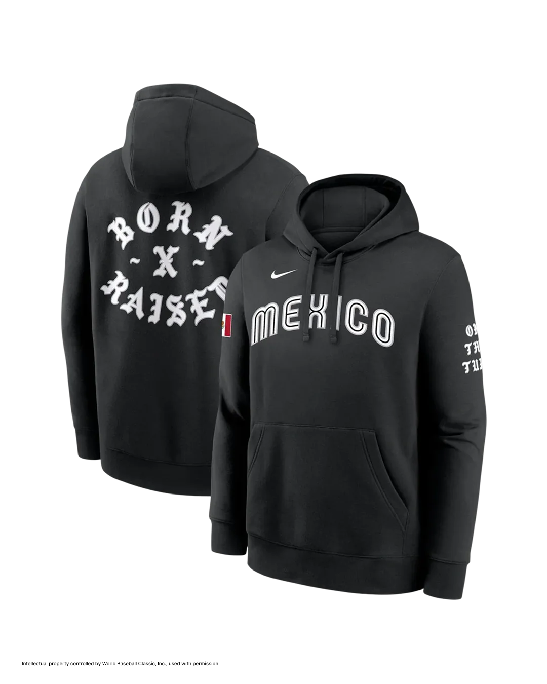 WBC x BORN X RAISED MEXICO HOODIE - Image 5