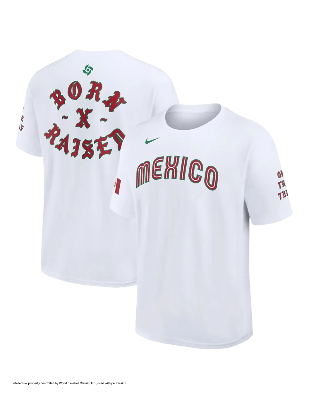 WBC x BORN X RAISED MEXICO TEE - Image 3