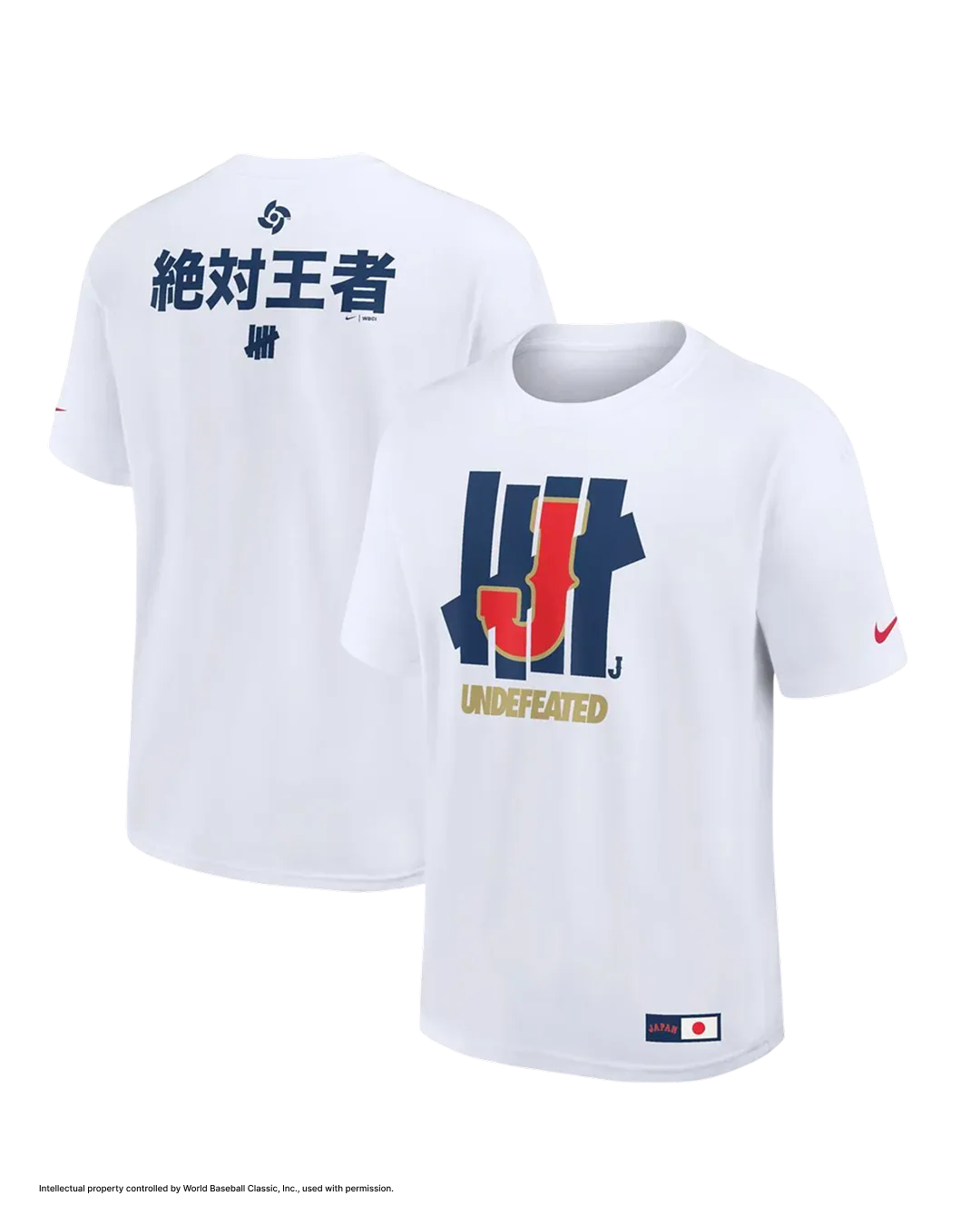 WBC X UNDEFEATED JAPAN TEE - Image 3