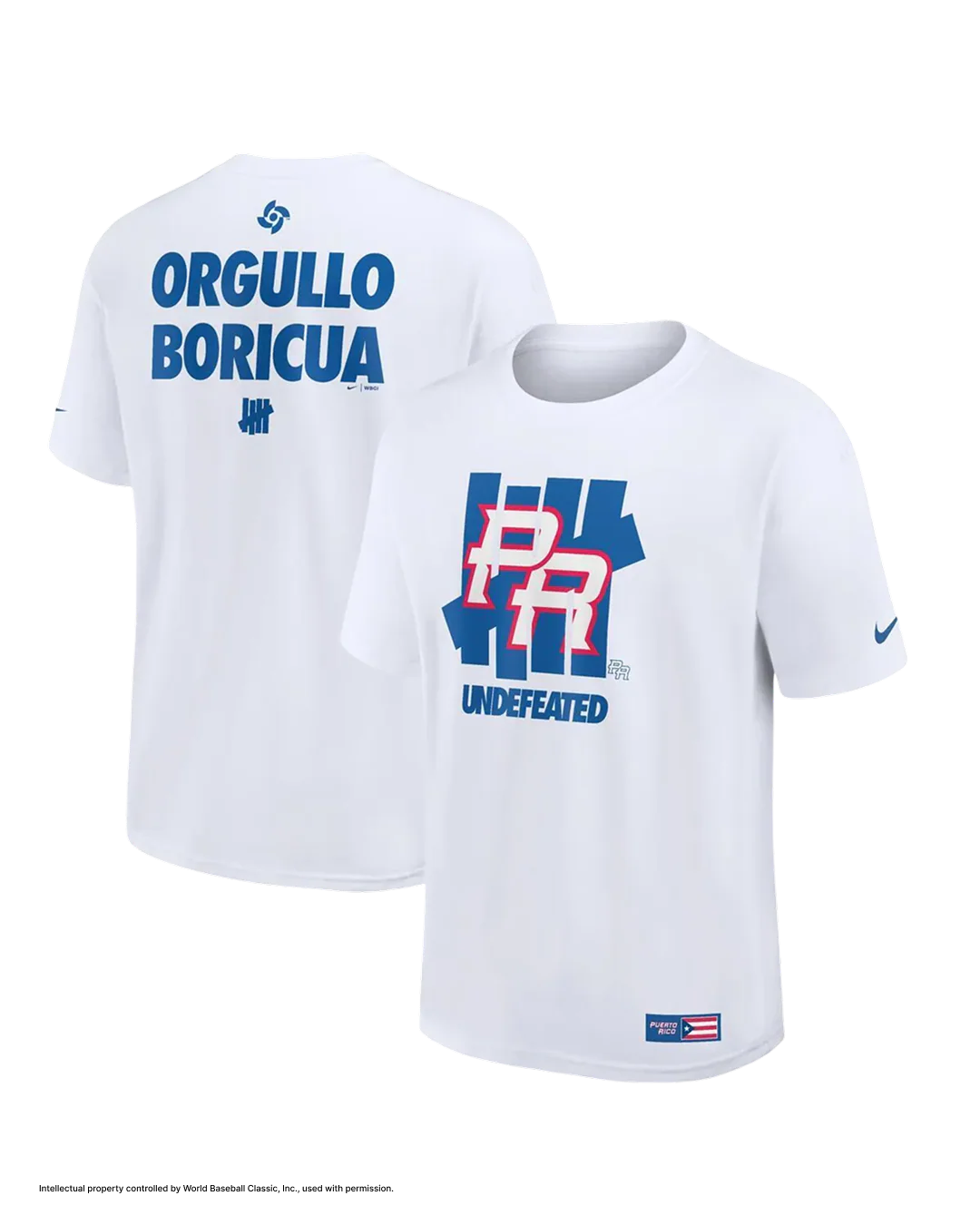 WBC x UNDEFEATED PUERTO RICO TEE - Image 3