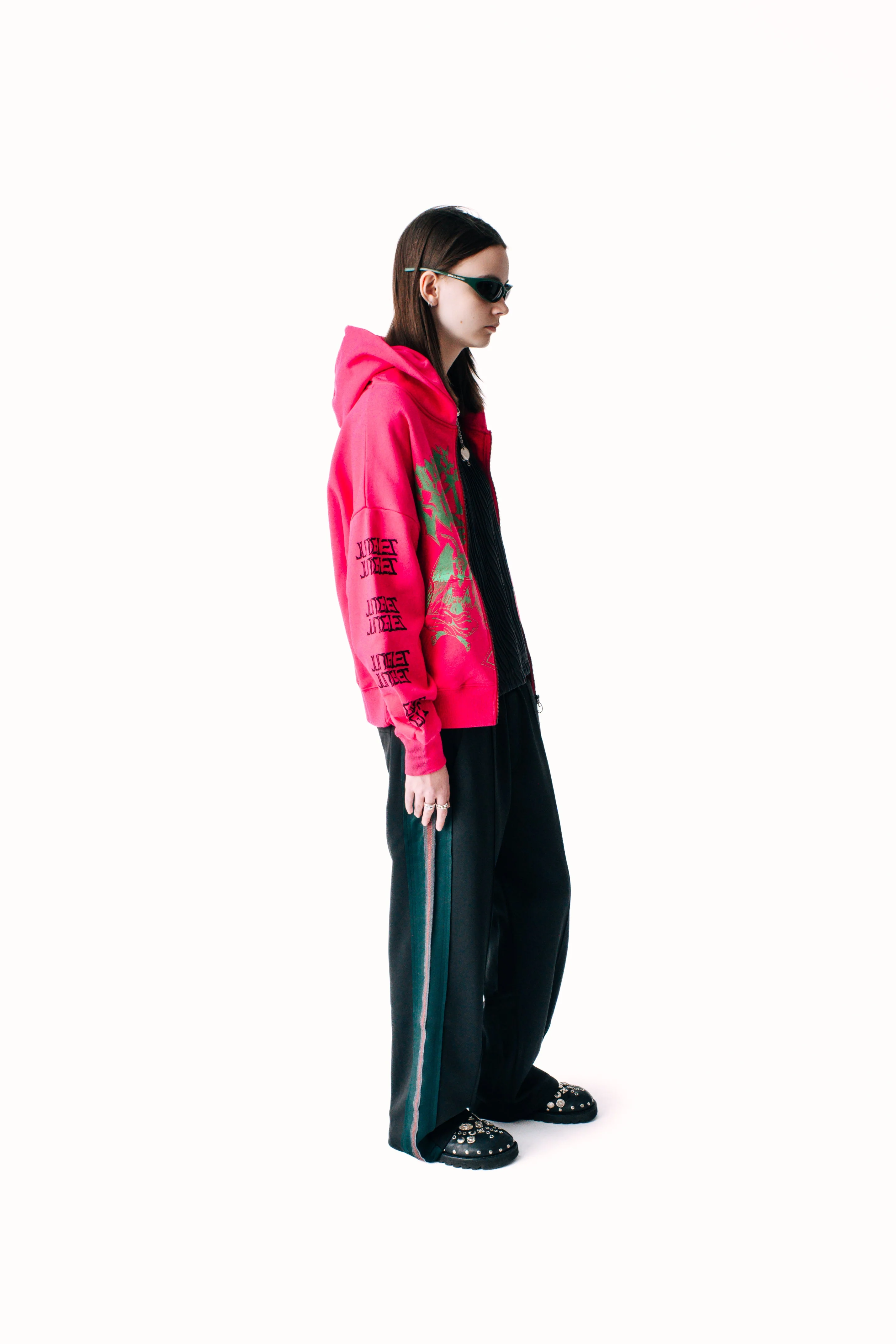 WEAVE TRIM PINTUCK PANTS - Image 12