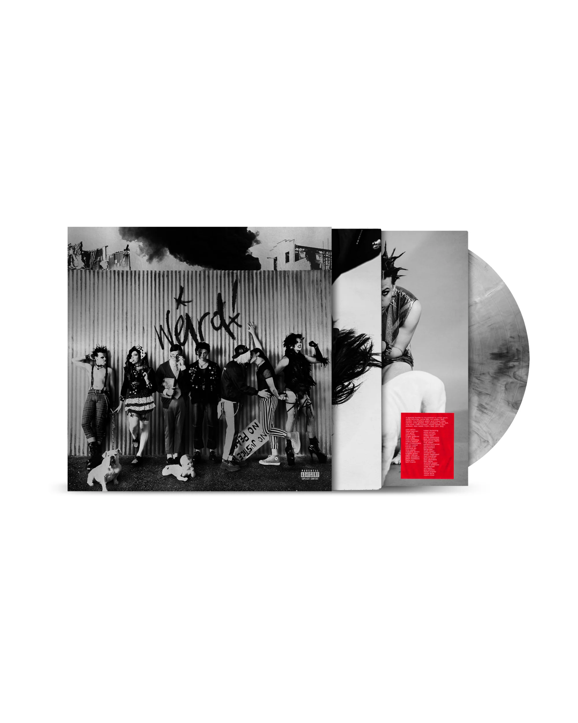 Weird! 5 Year Anniversary Silver Marble Vinyl