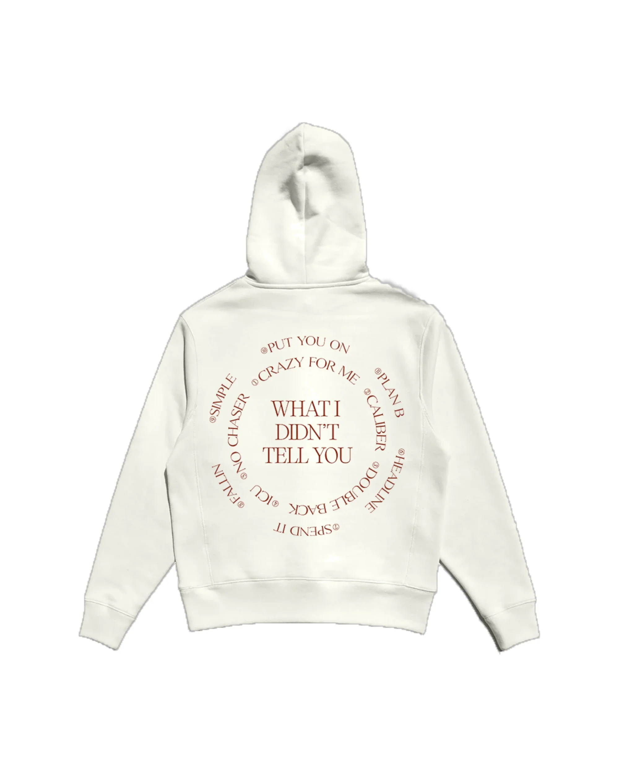 What I Didn't Tell You Ivory Hoodie - Image 2