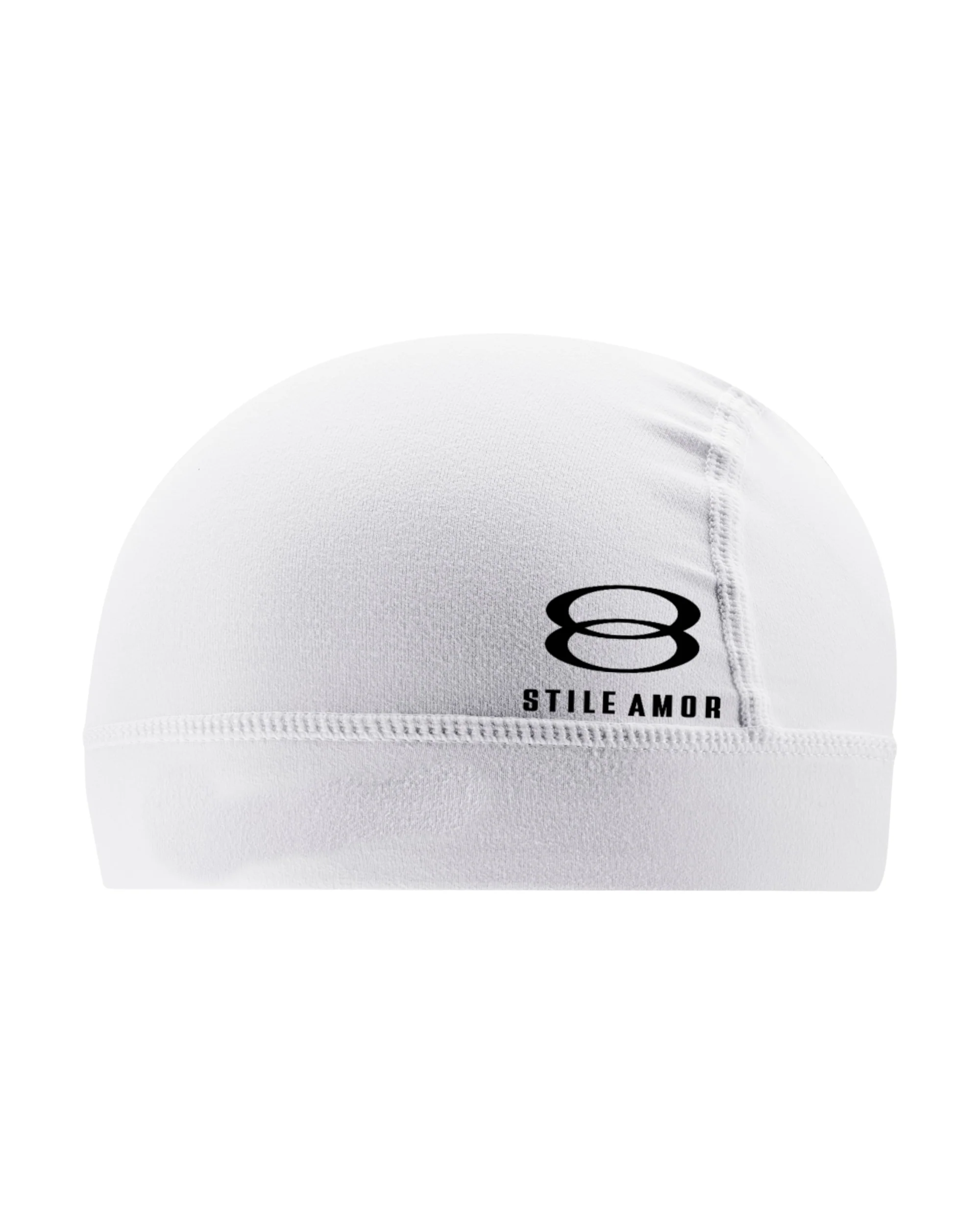 WHITE AMOR SKULL CAP