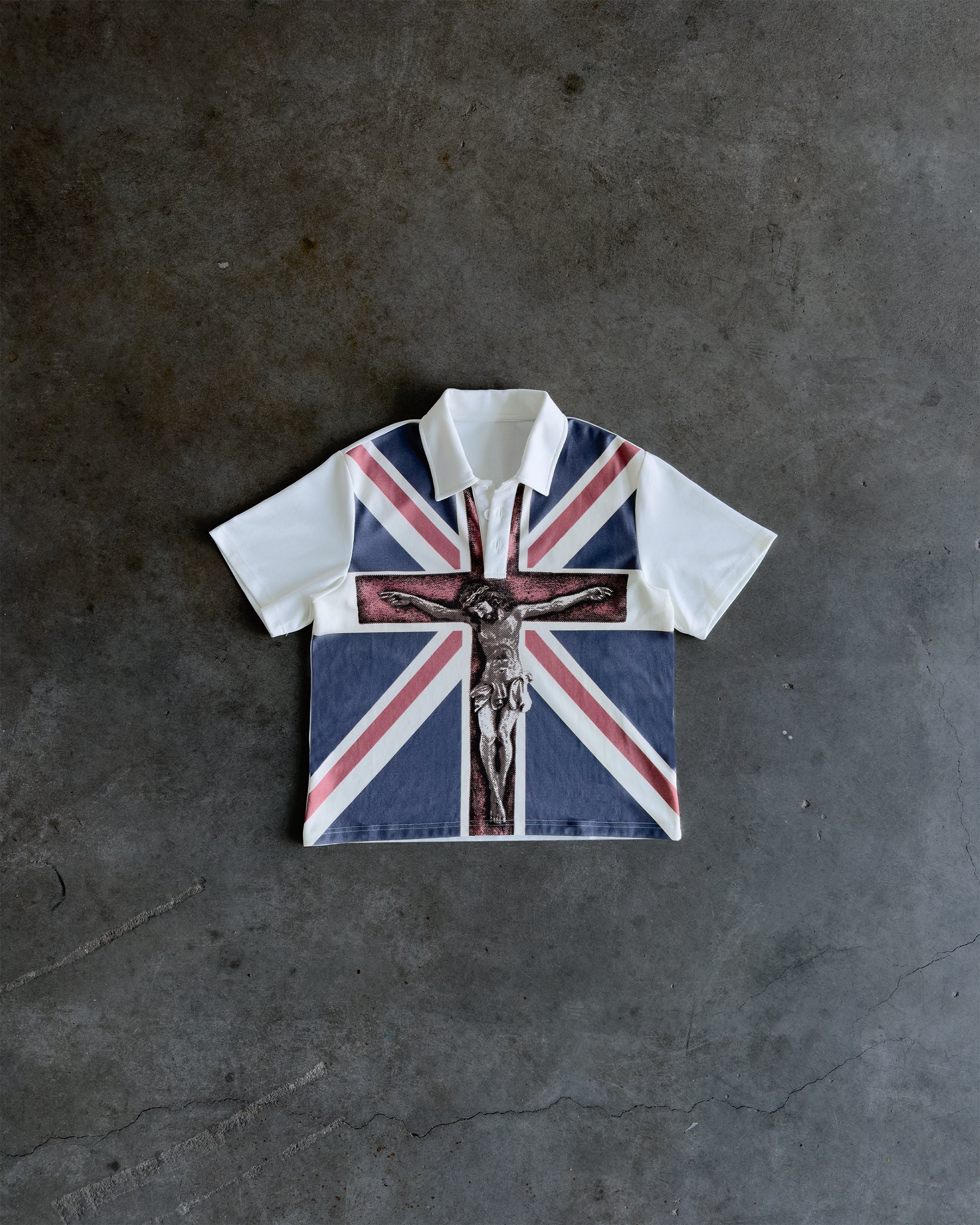 White Union Polo - Image 2