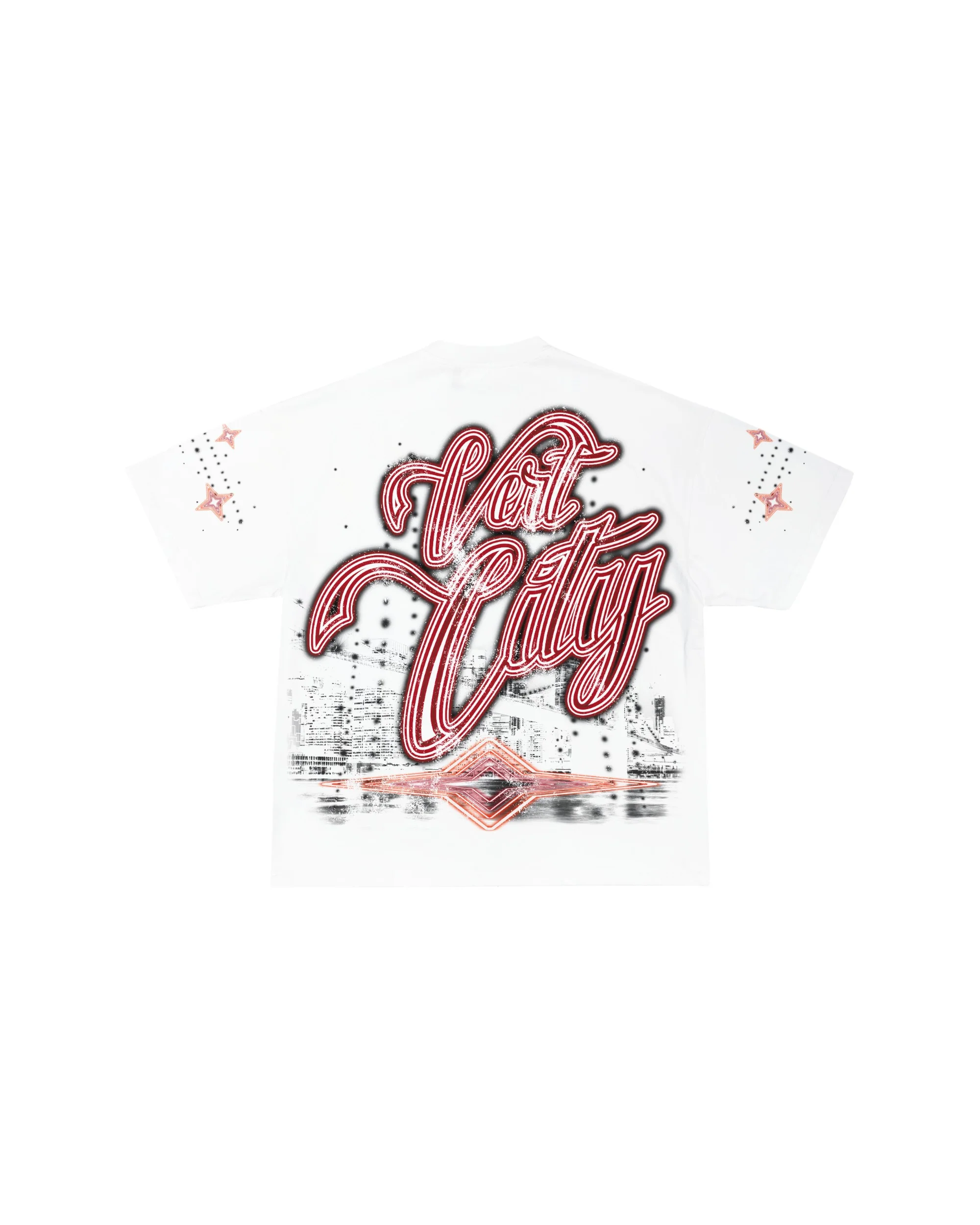 WHITE VERT CITY SHIRT - Image 2