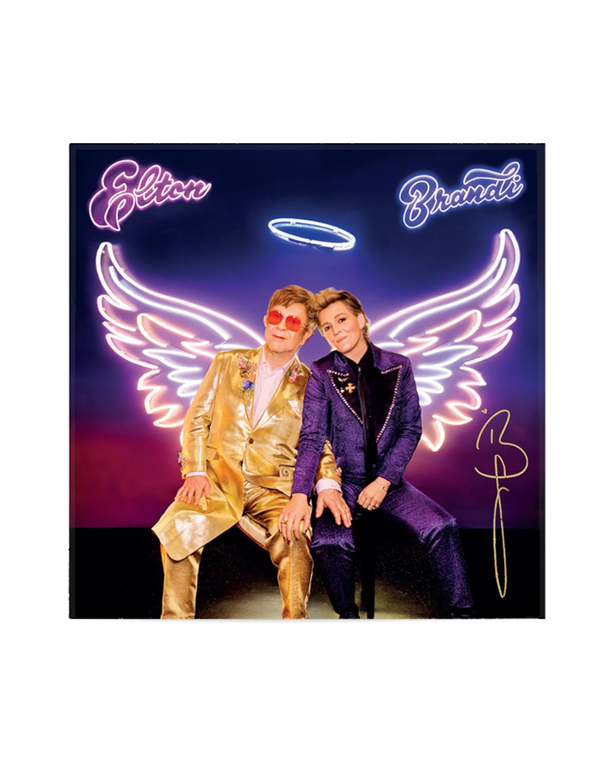 Who Believes In Angels? Limited Edition Neon Angels Vinyl + Brandi Signed Art Card - Image 3