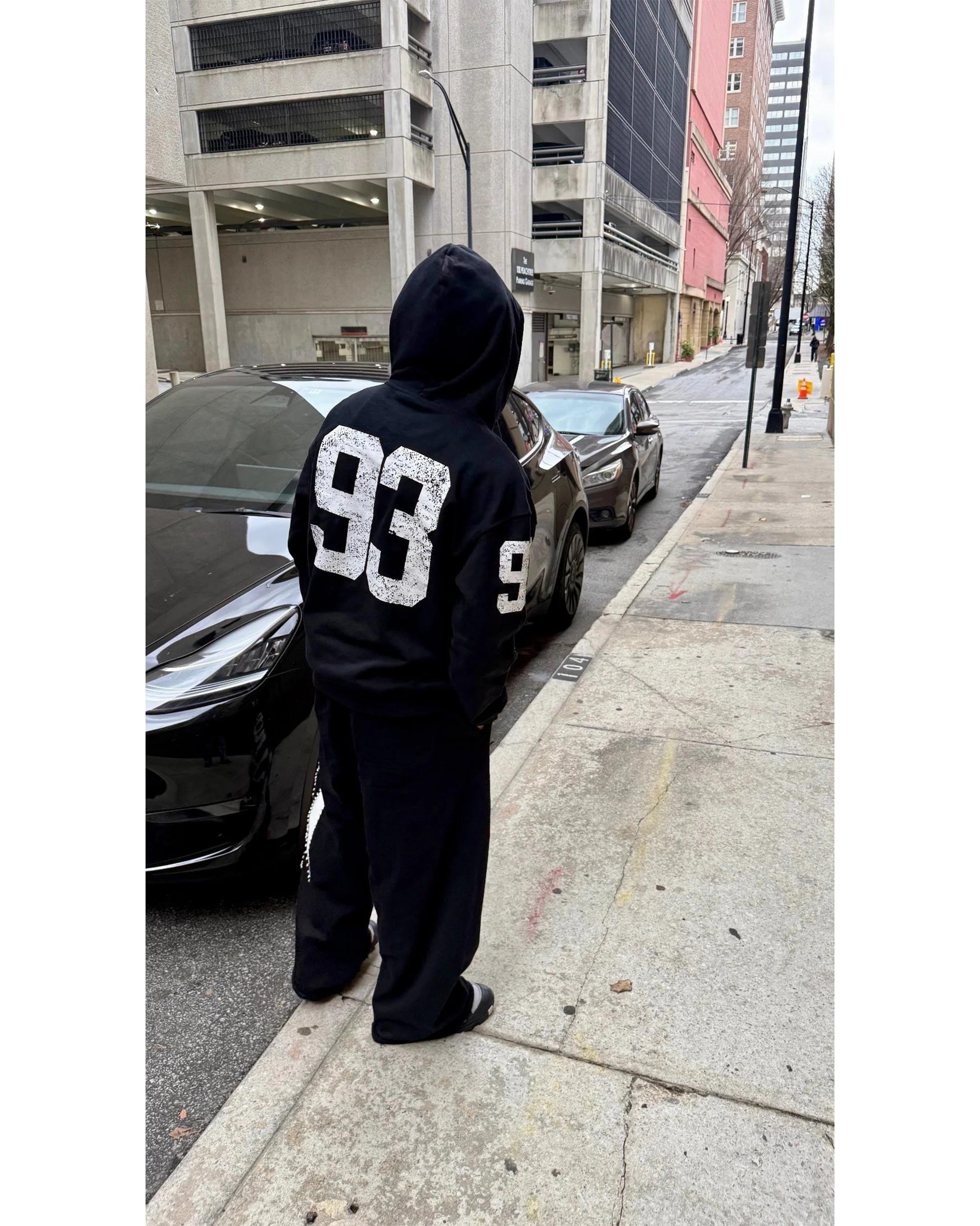 WICK 93 Hoodie - Black - Image 7