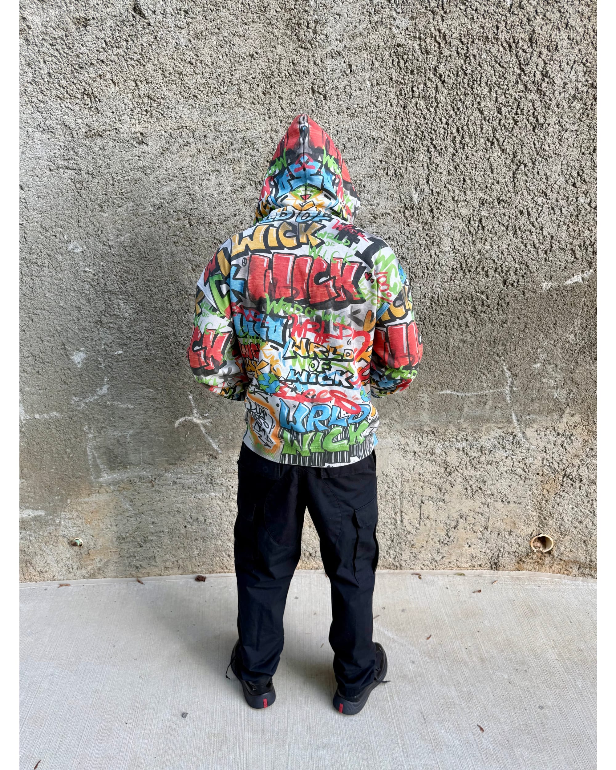 WICK “City Canvas” Graffiti Zip-Up - Image 2