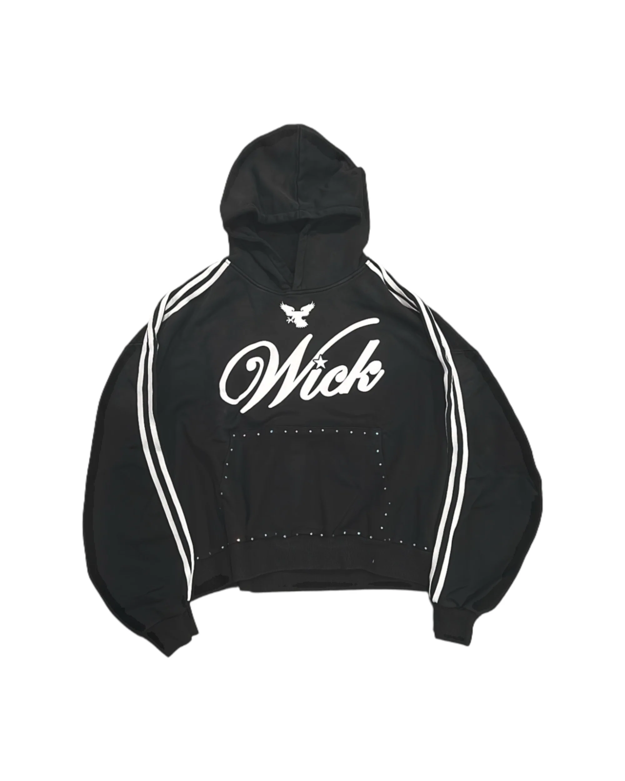 WICK EAGLE HOODIE (BLACK)