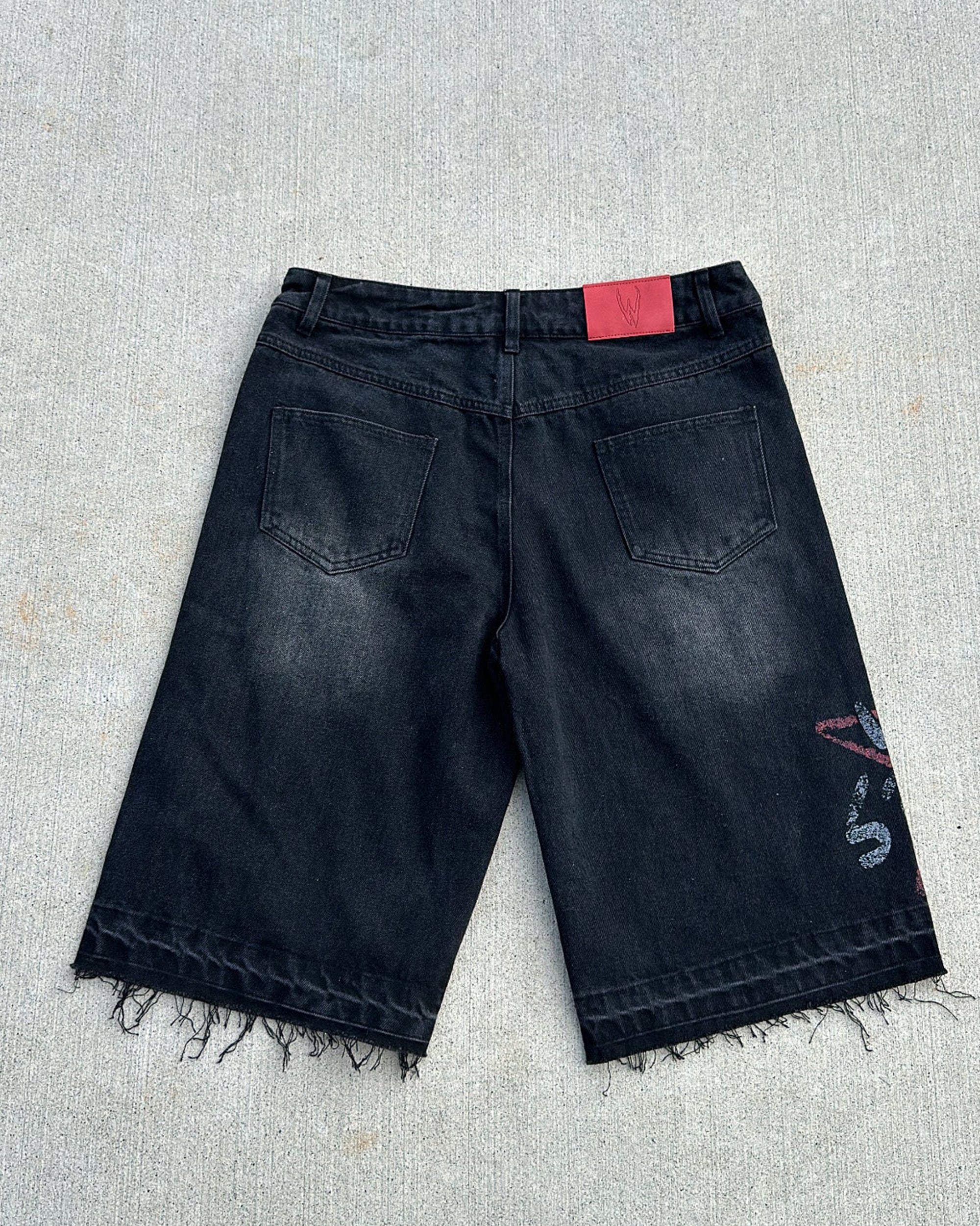 WICK STUDIOS JORTS (BLACK) - Image 4