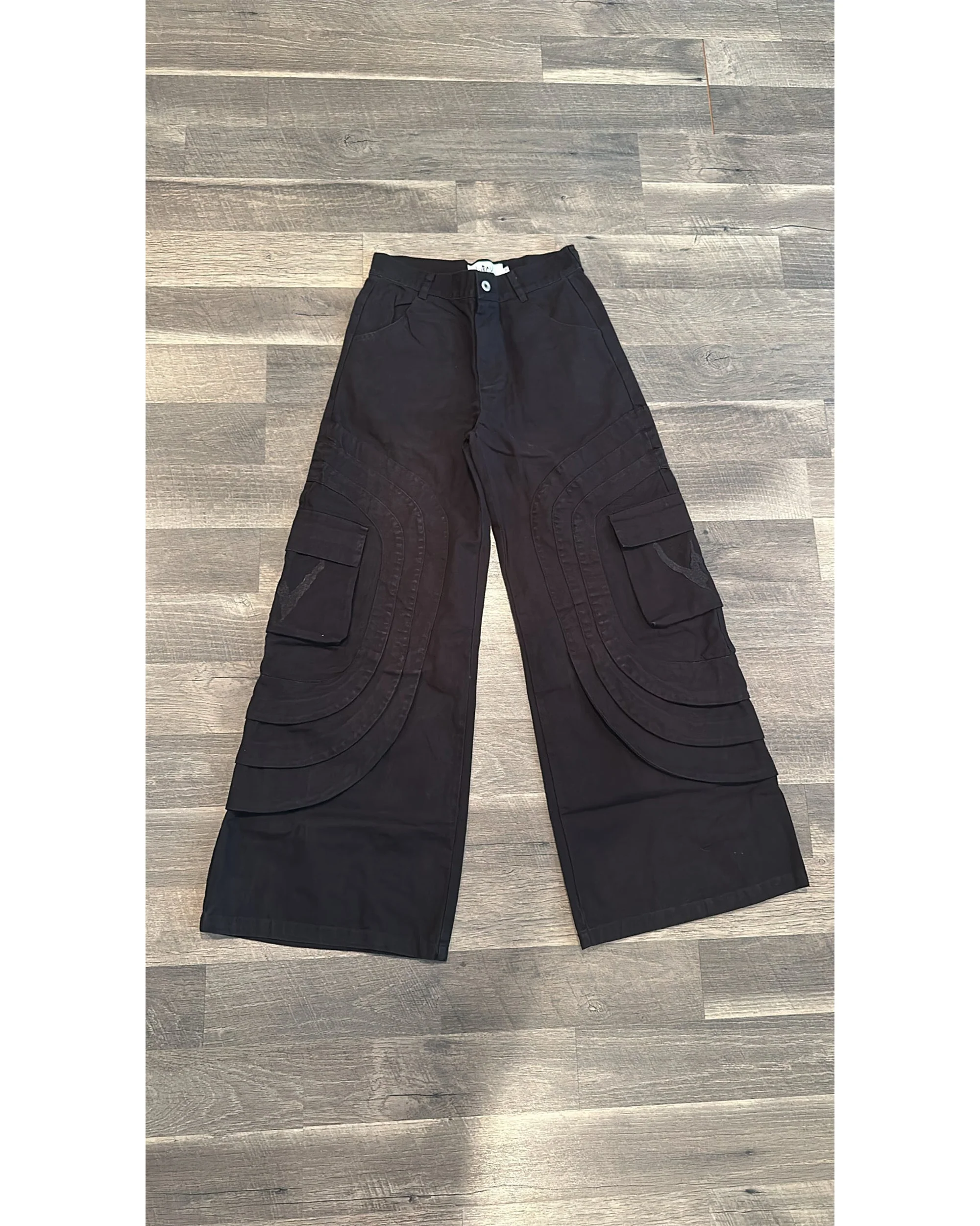 WICK UTILITY CARGOS (BLACK) - Image 2