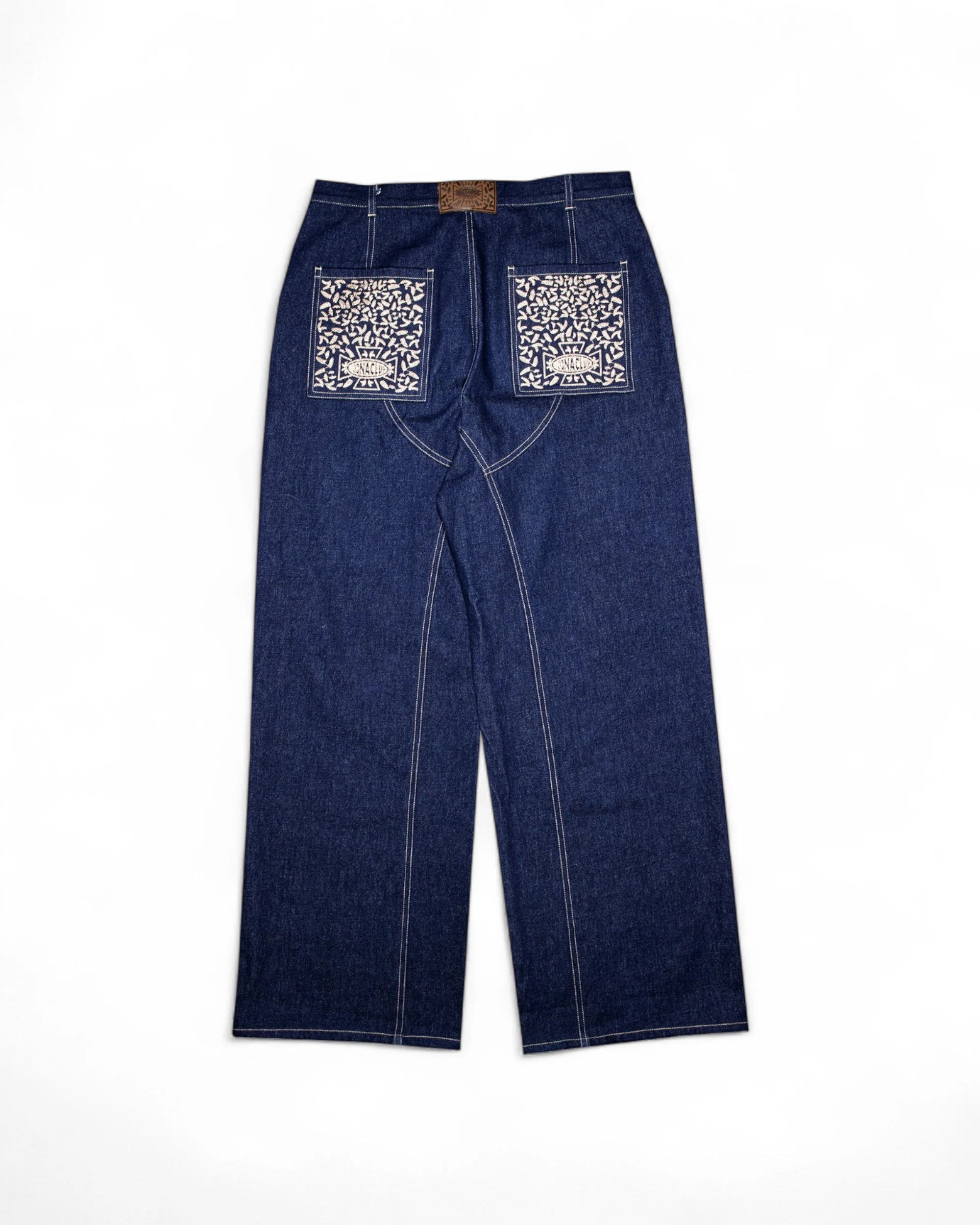 Wide Denim Jeans - Image 2