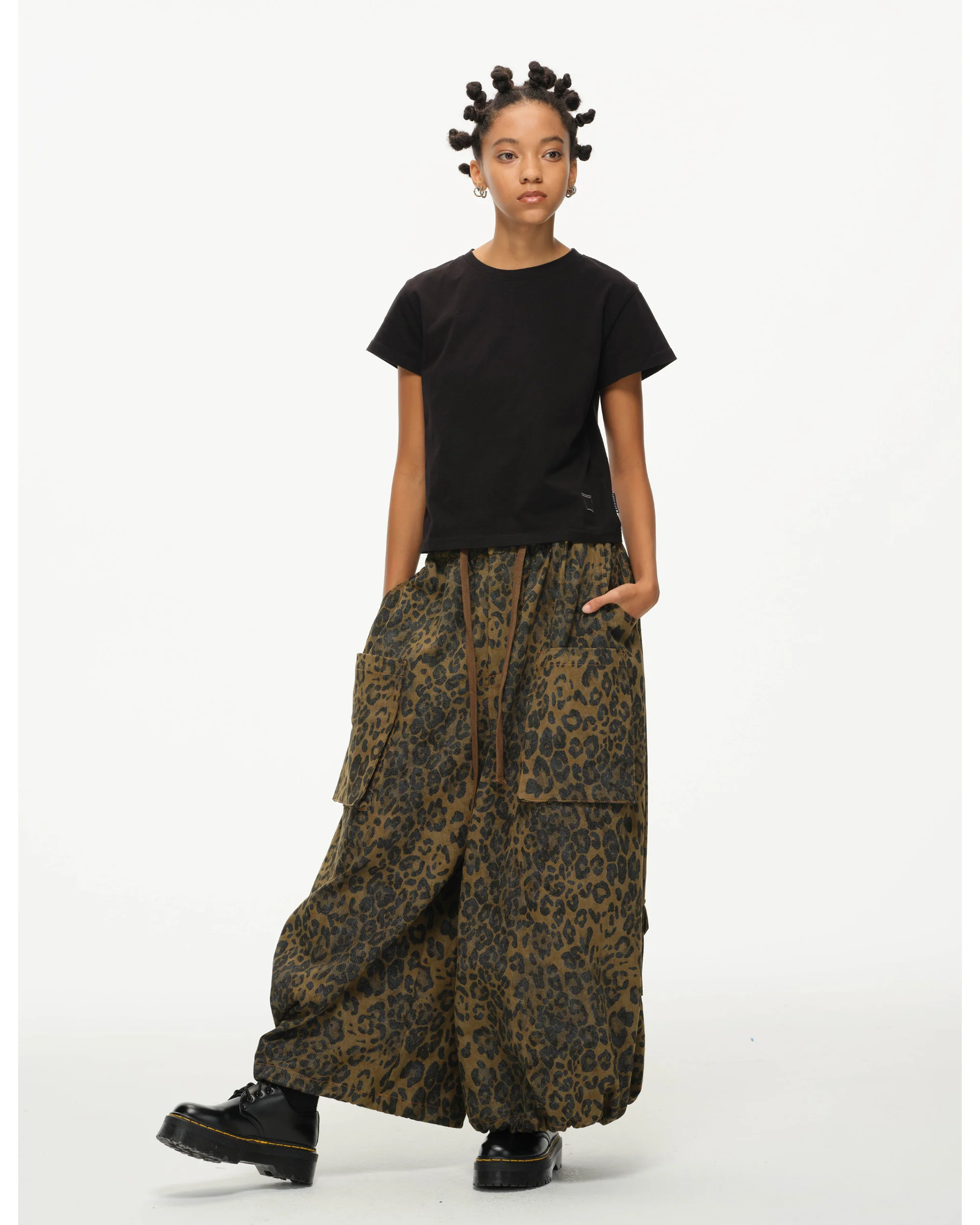 Wide Leg Yemi Pants – Leopard - Image 7