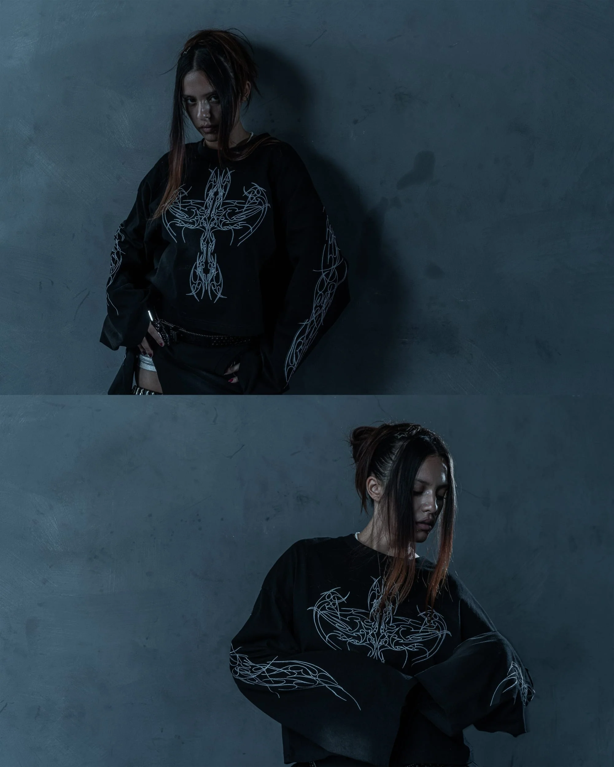 "WINGS OR DEATH" L/S - MIDNIGHT - Image 5