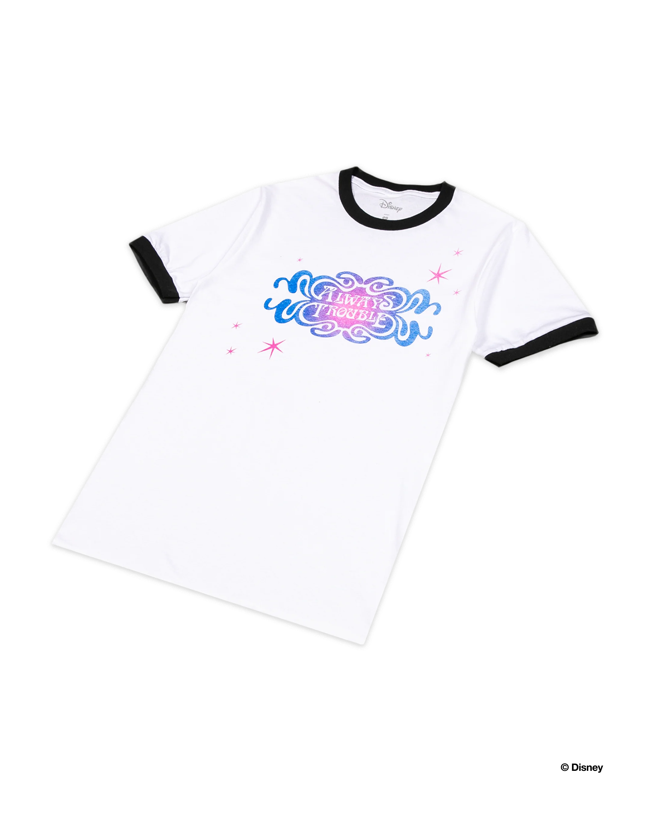 Wizards of Waverly Place X Selena Gomez "Always Trouble" Ringer Tee - Image 4