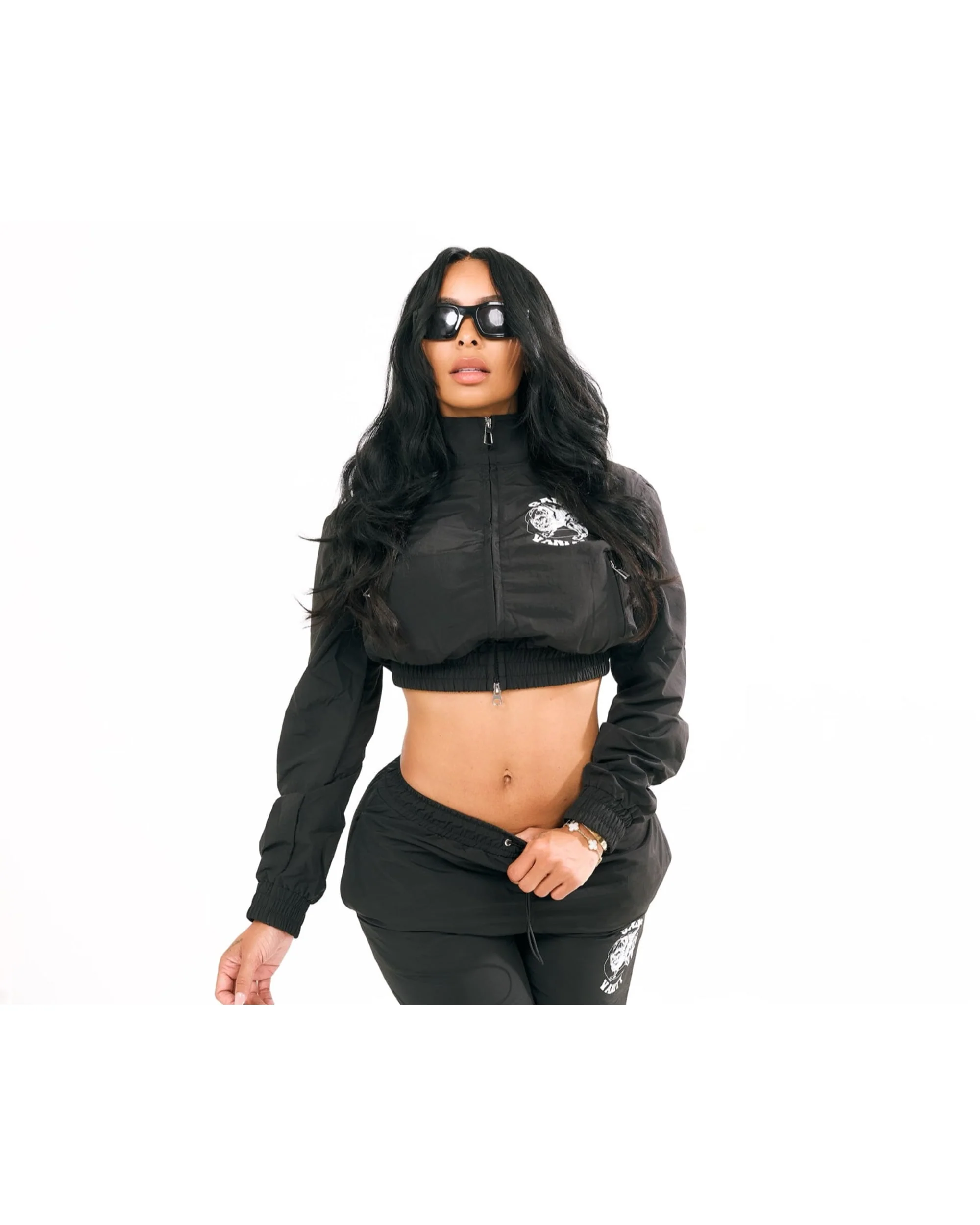 WOMEN SPACE PANTS – BLACK - Image 8