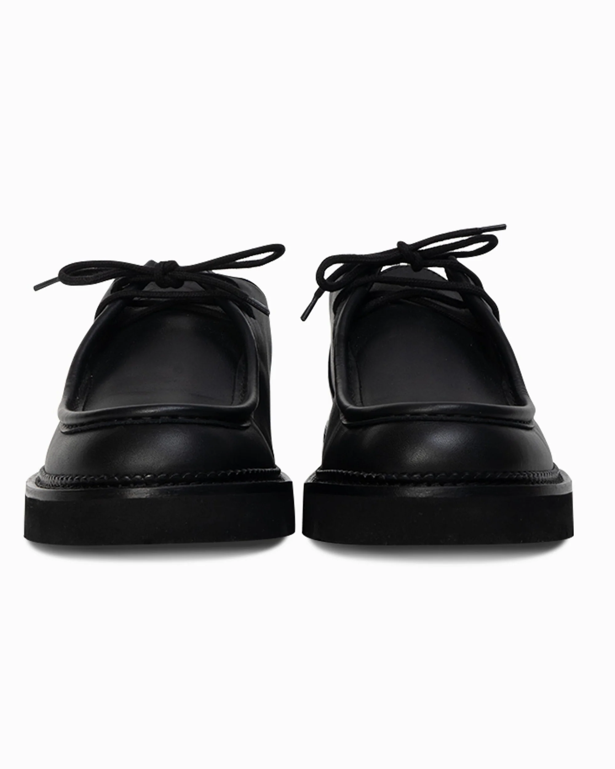 Women's Moc-Toe Derby - Nero - Image 3