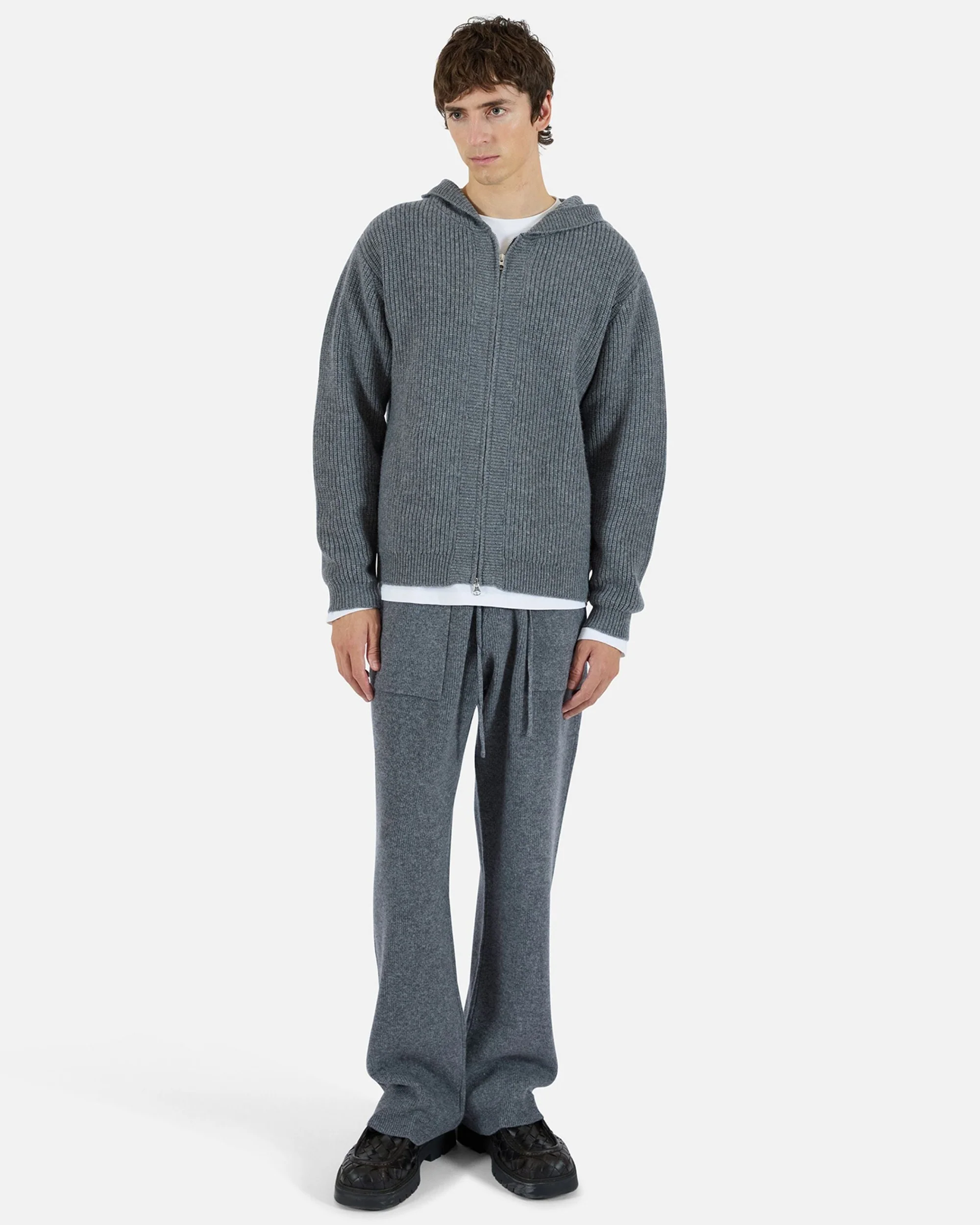 Wool Knit Pants (Gunmetal) - Image 3