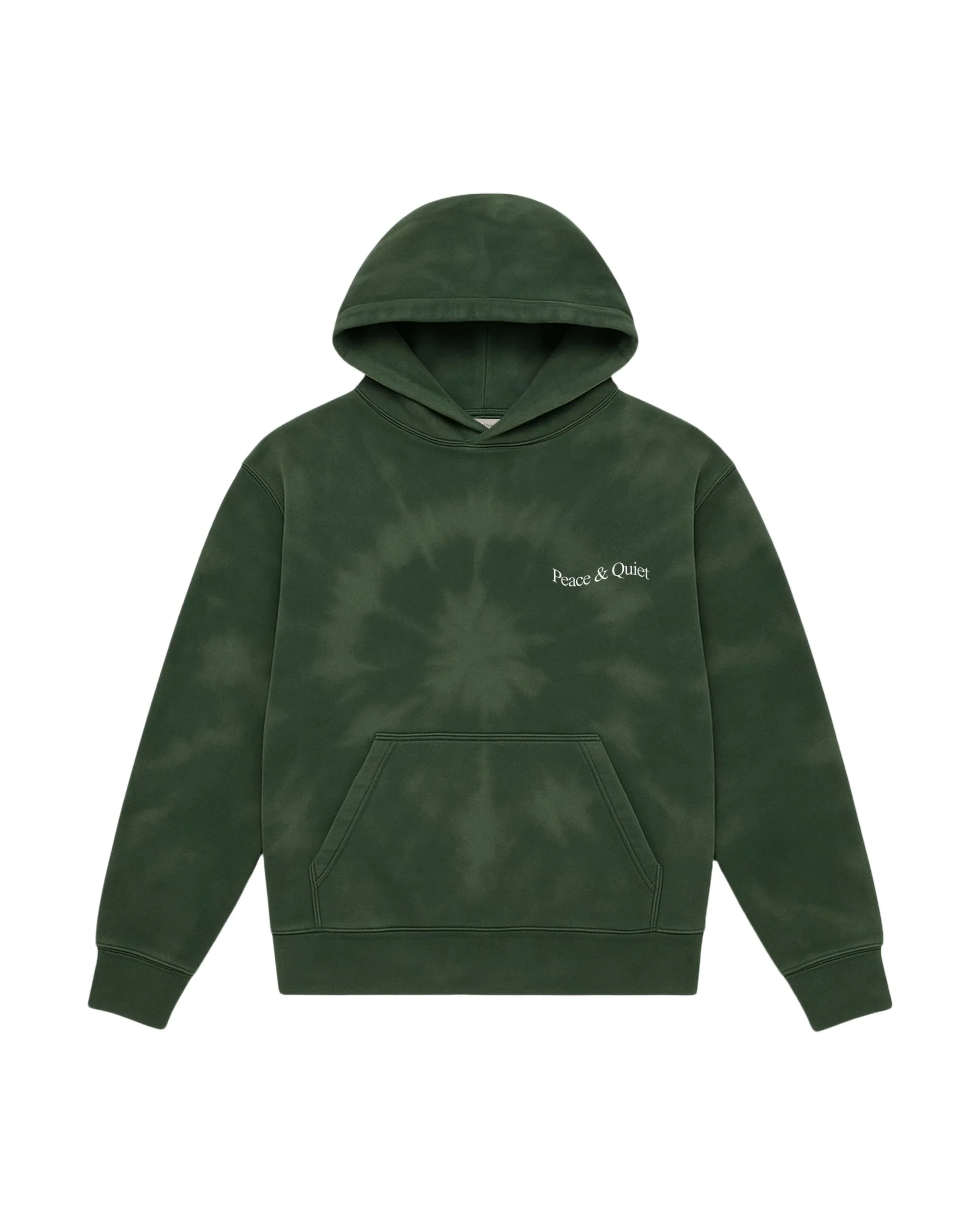 Wordmark Tyedye Hoodie - Forest