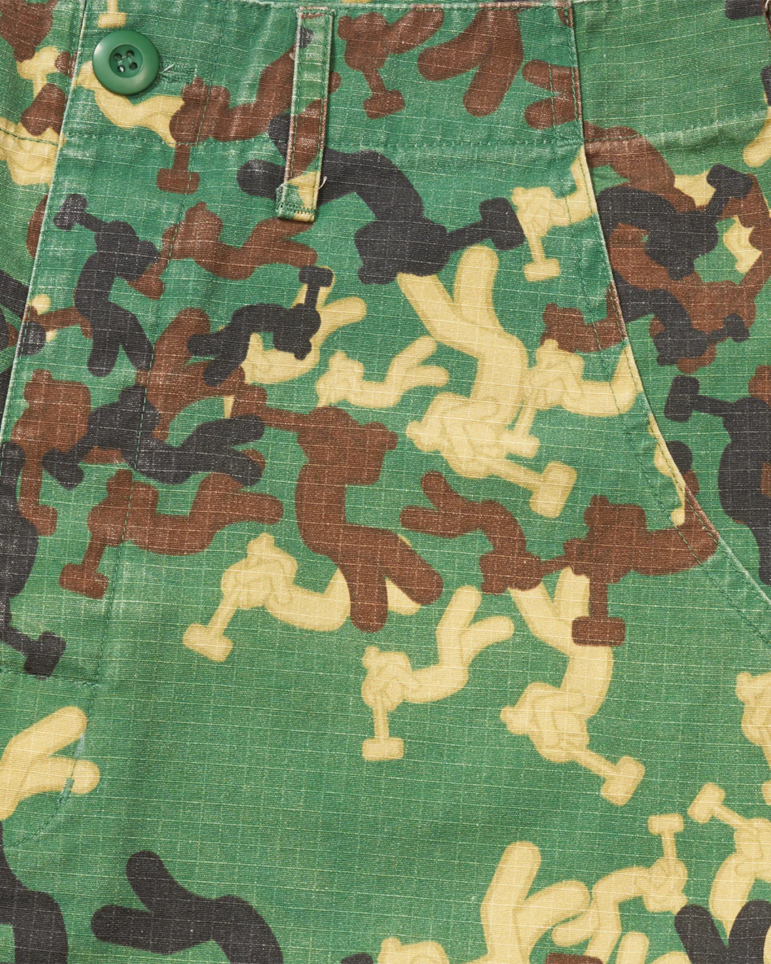 WORKING MAN CAMO CARGO PANTS - Image 3