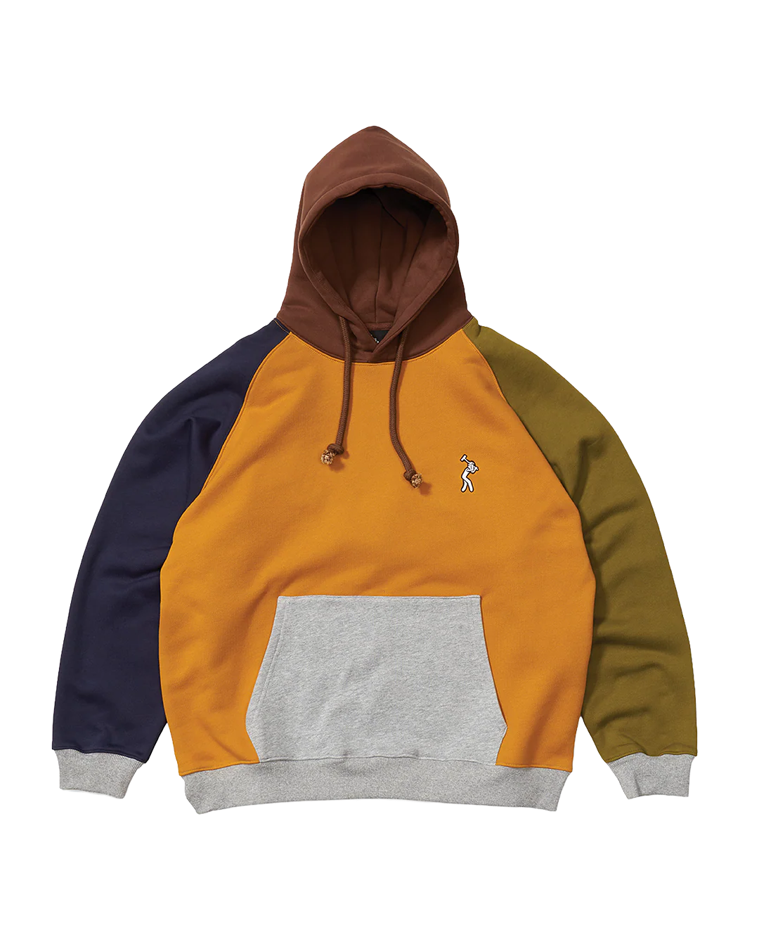 WORKING MAN COLORBLOCK RAGLAN HOODIE