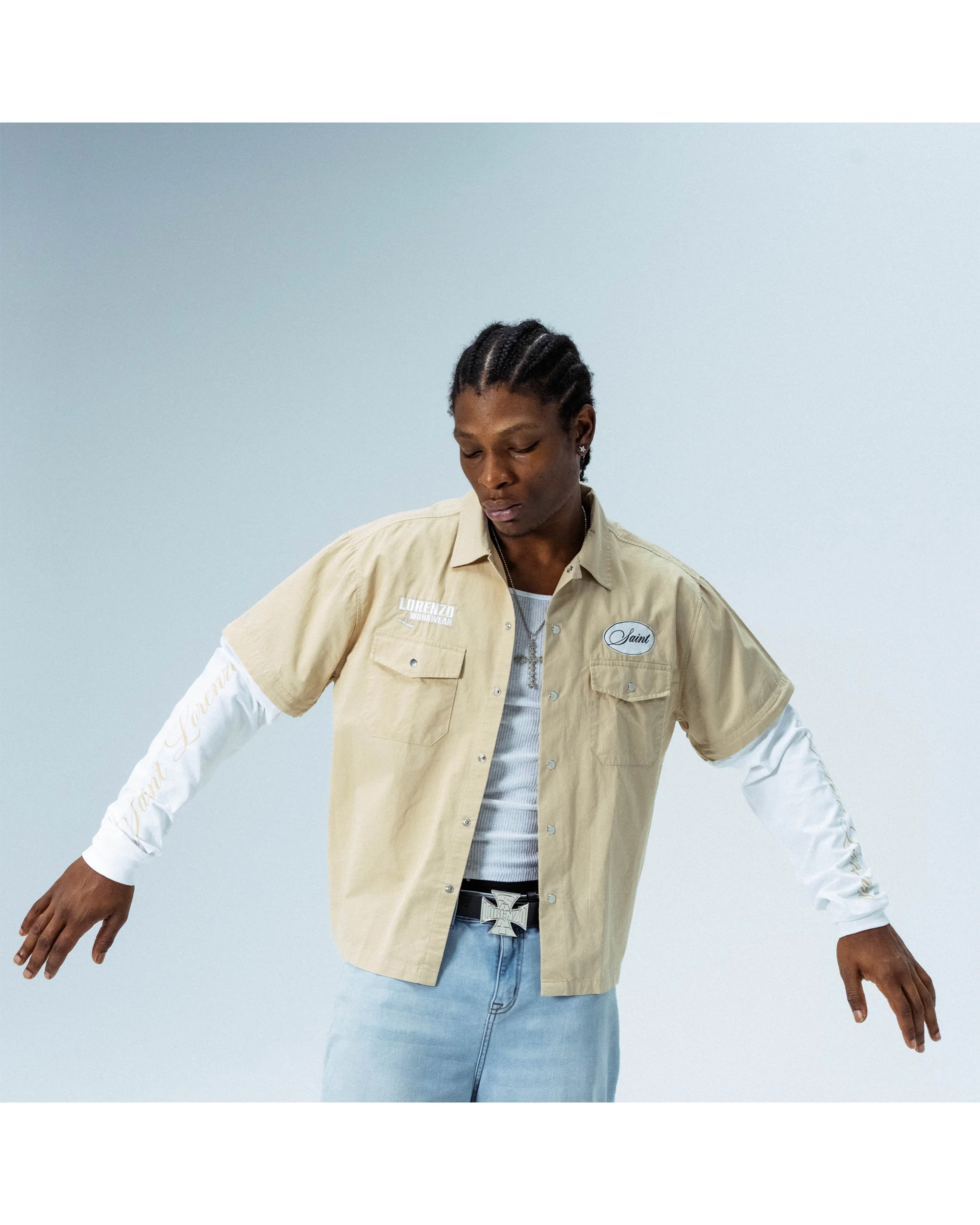 WORKWEAR SHIRT [SAND] - Image 6