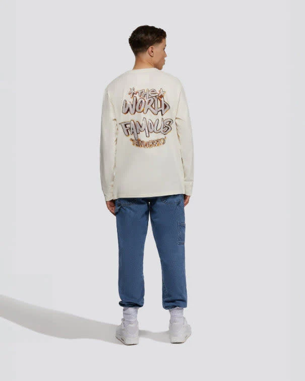 WORLD FAMOUS OG STICKER Long Sleeve Tee - Image 6