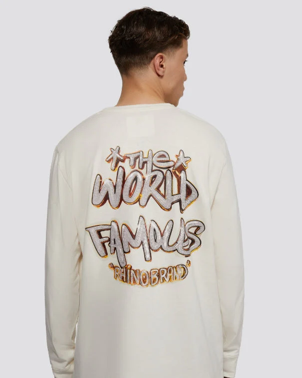 WORLD FAMOUS OG STICKER Long Sleeve Tee - Image 9
