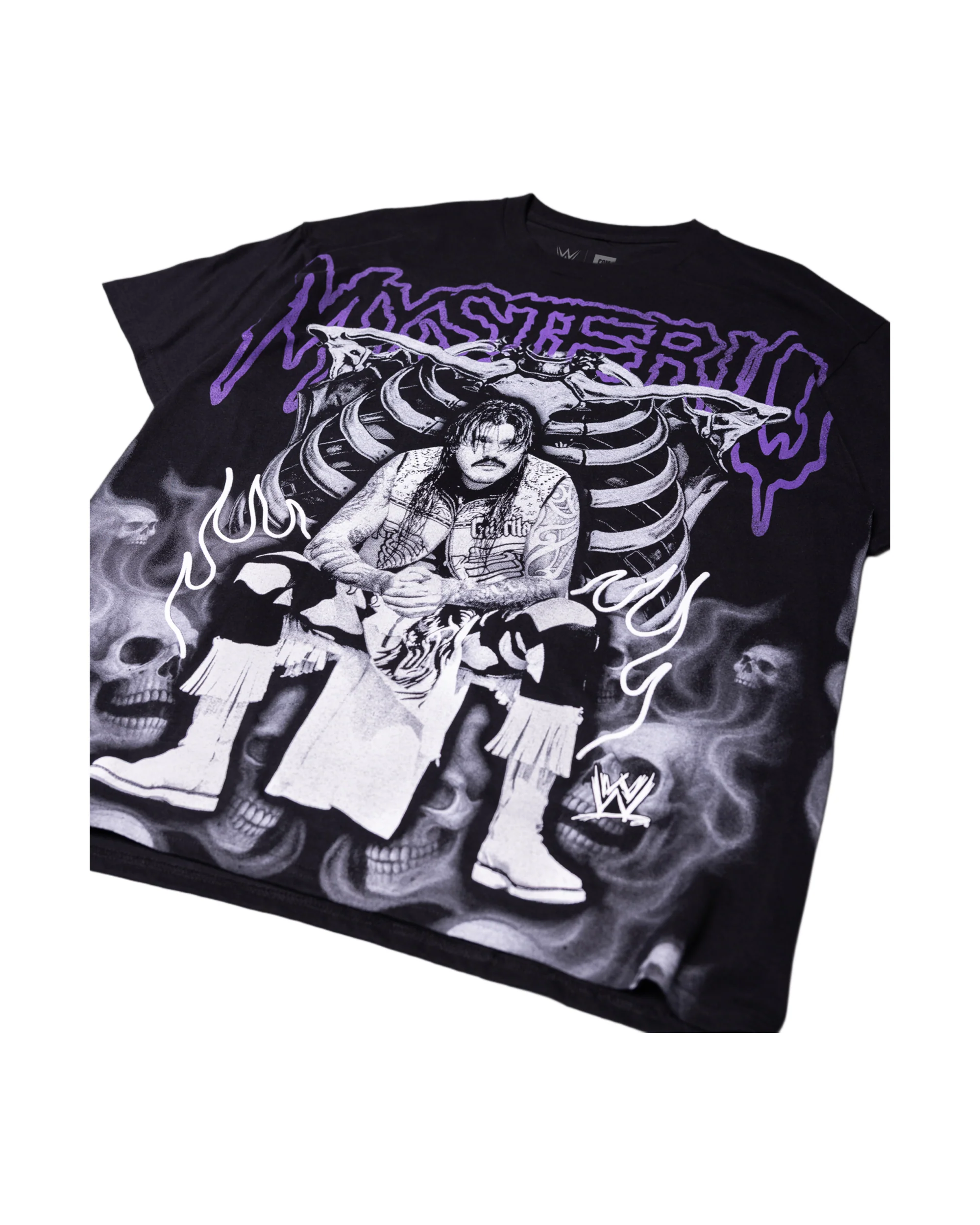 WWE DOM MYSTERIO TEE BLACK - Image 4