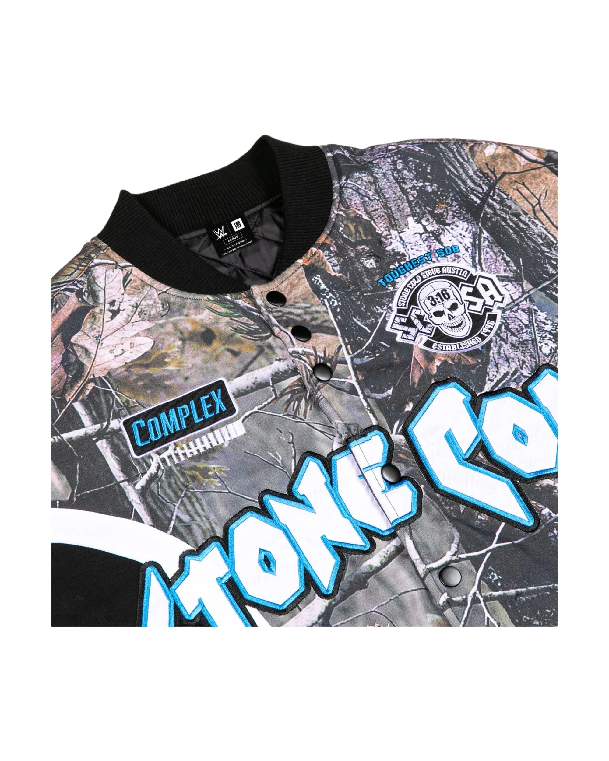 WWE STONE COLD RACE JACKET CAMOUFLAGE - Image 5