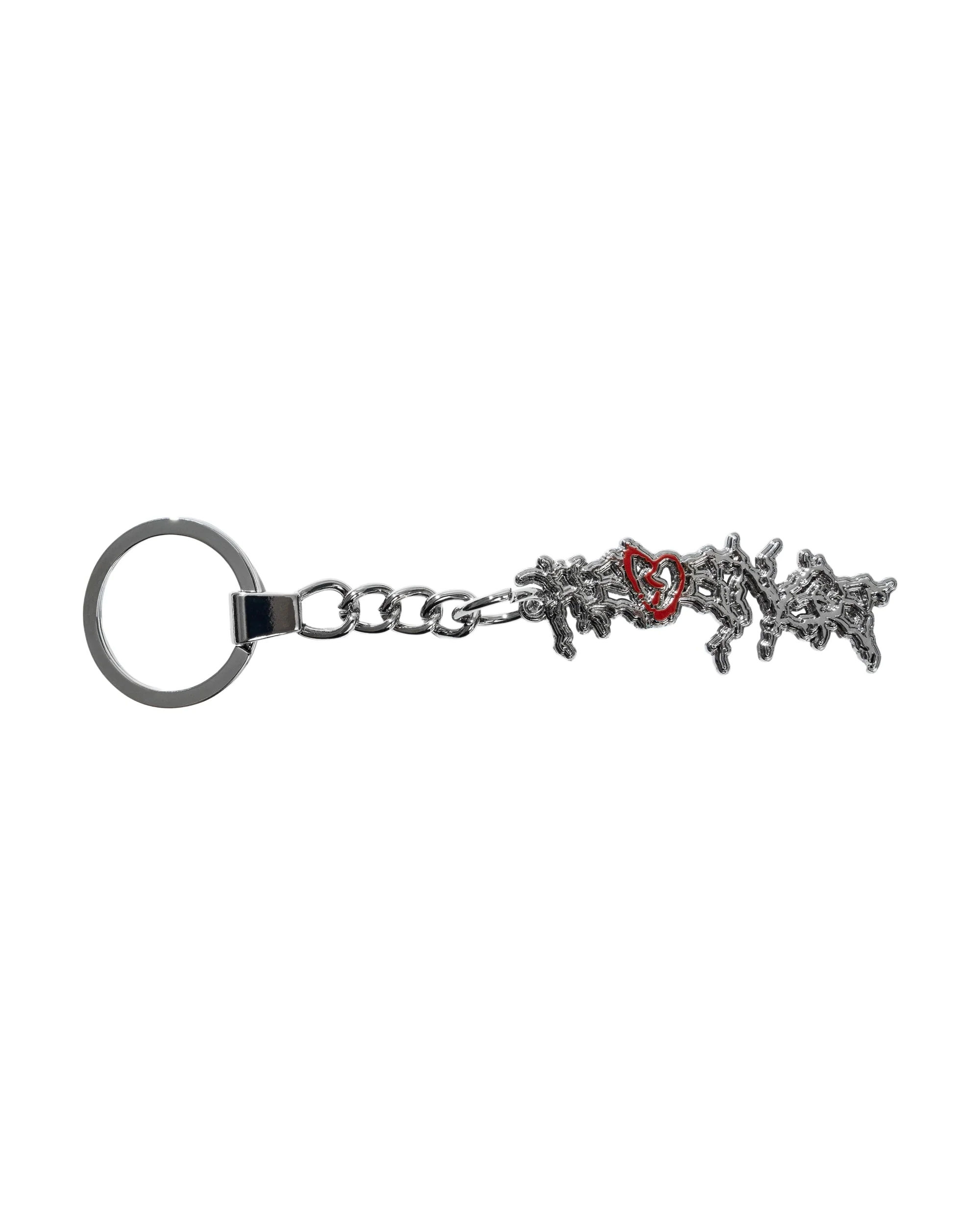 X BROKEN HEART KEYCHAIN