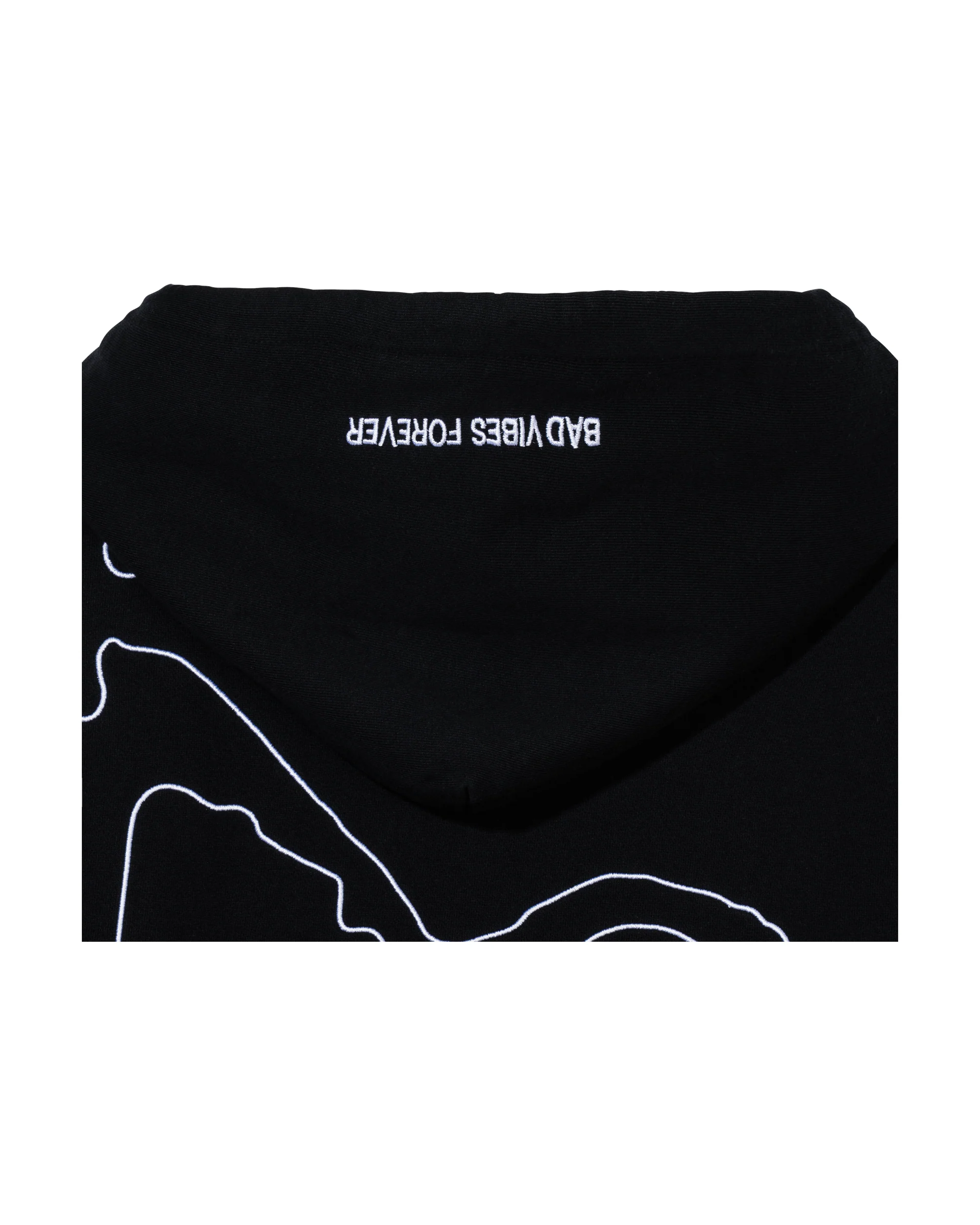 X BROKEN HEART TRACK JACKET BLACK/WHITE - Image 2