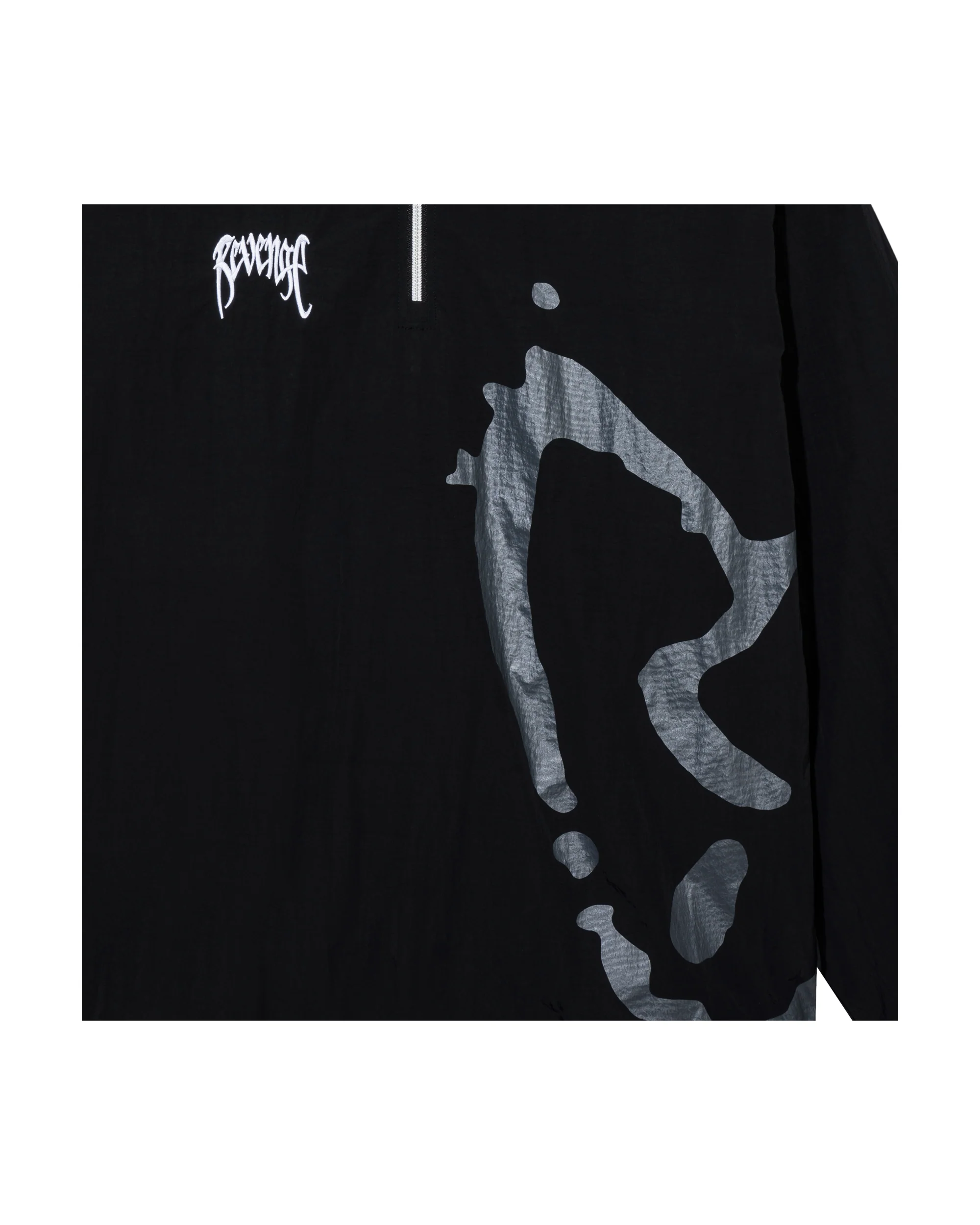 X HEARTBREAK QUARTER ZIP BLACK/GREY - Image 4
