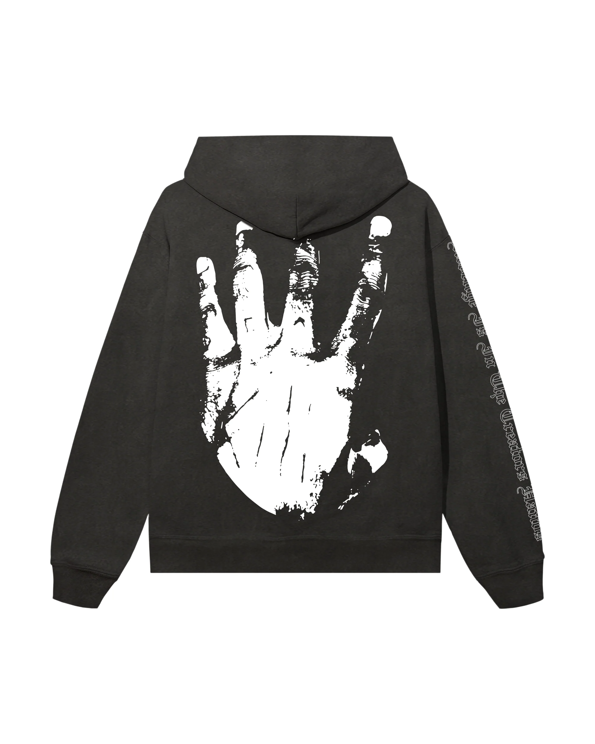 X KILL HOODIE VINTAGE BLACK/WHITE - Image 2