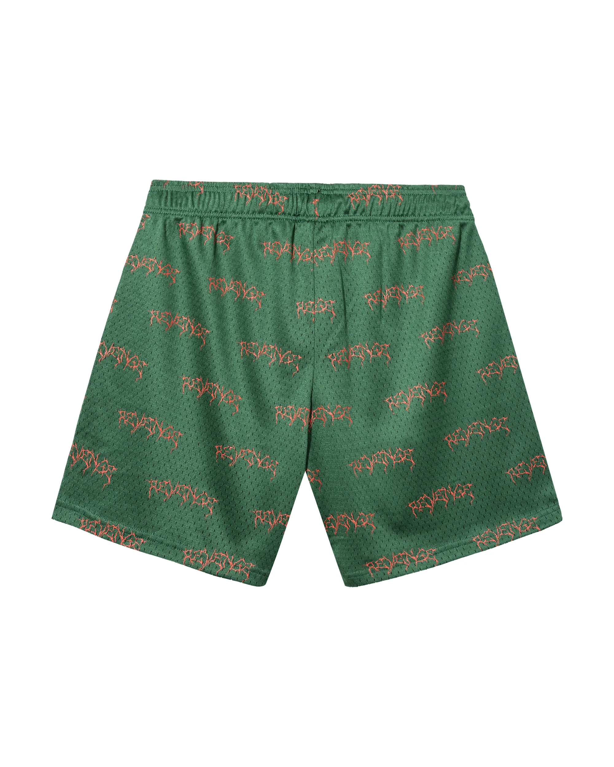 X MASSACRE SHORTS GREEN/RED - Image 3
