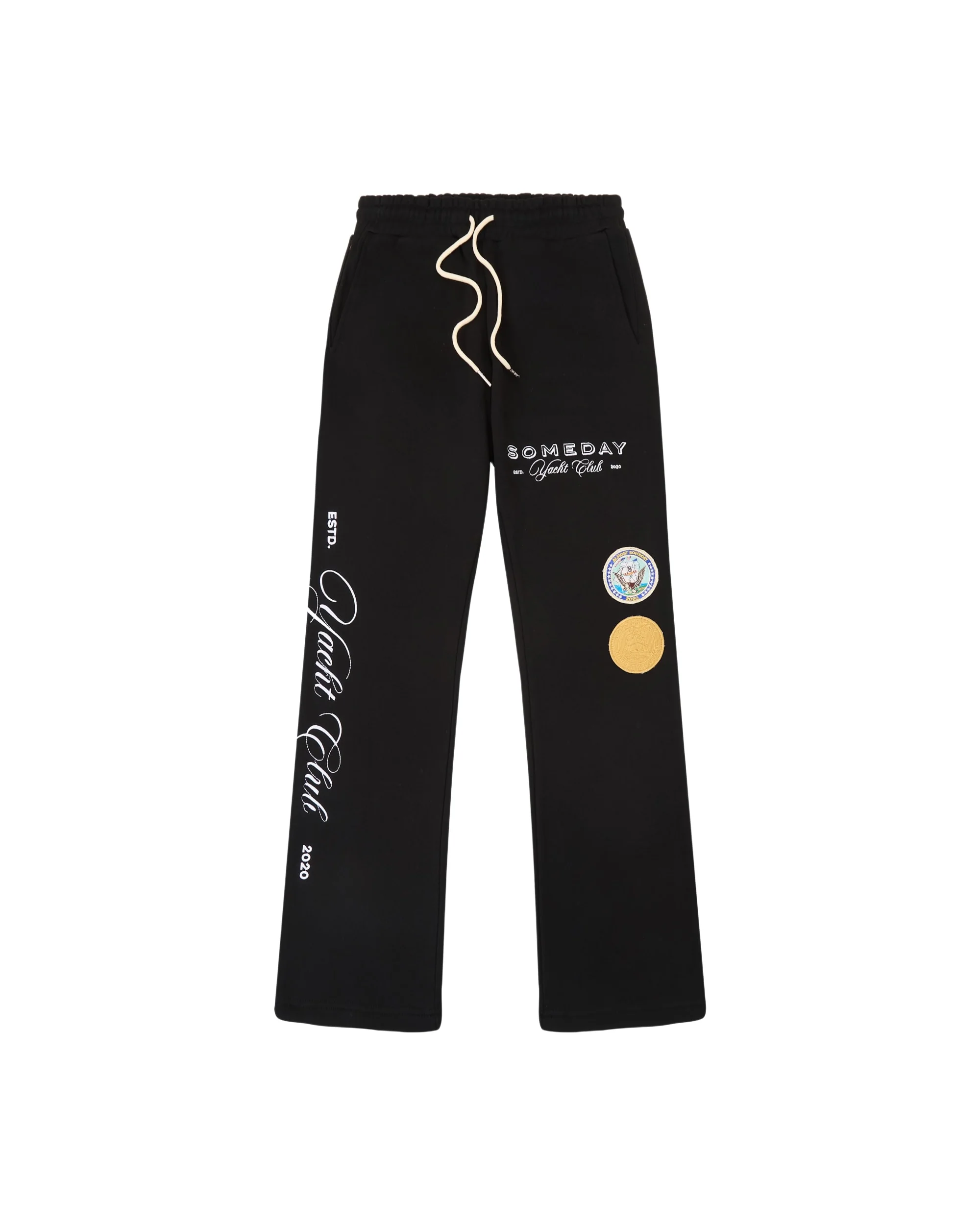 Yacht Club Flare Bottoms - Black