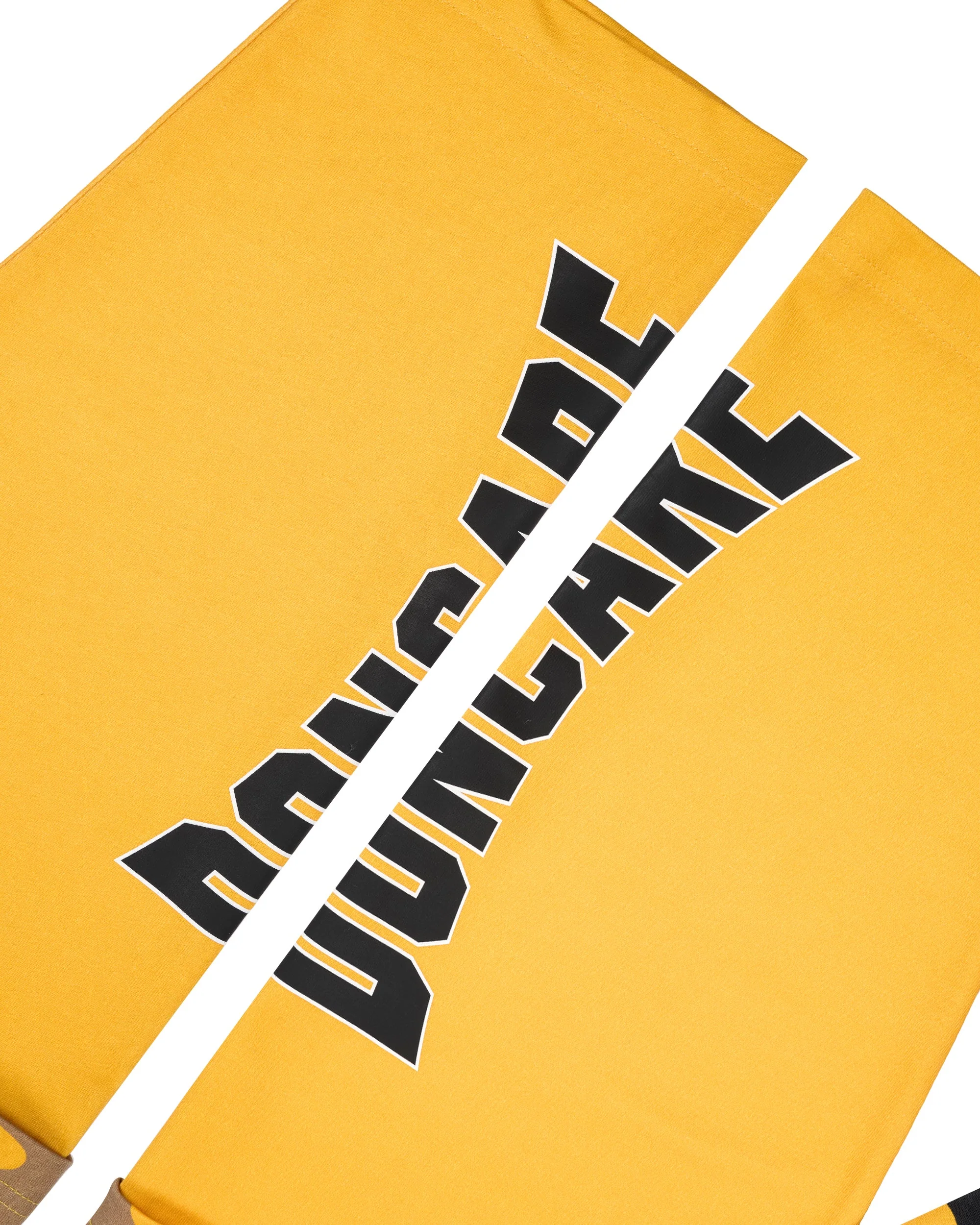 YELLOW CAMO FAUX LAYERED LONG SLEEVE T-SHIRT - Image 17