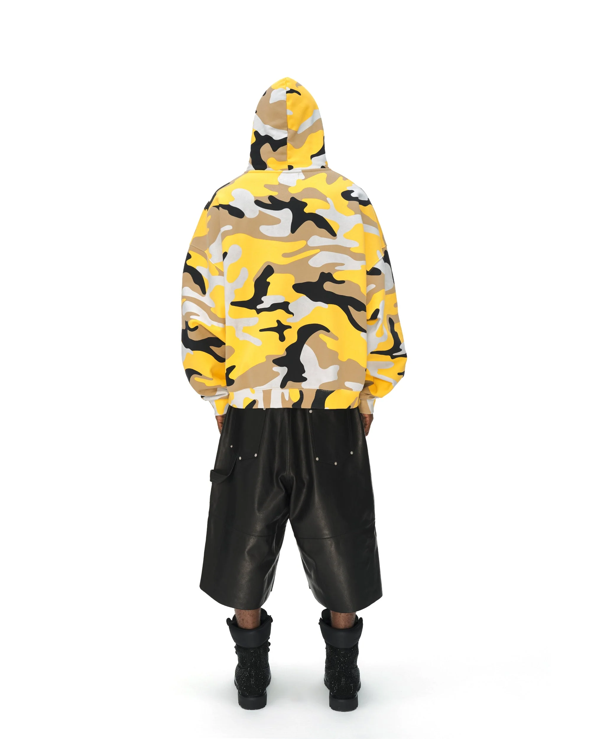 YELLOW CAMO HOODIE - Image 11