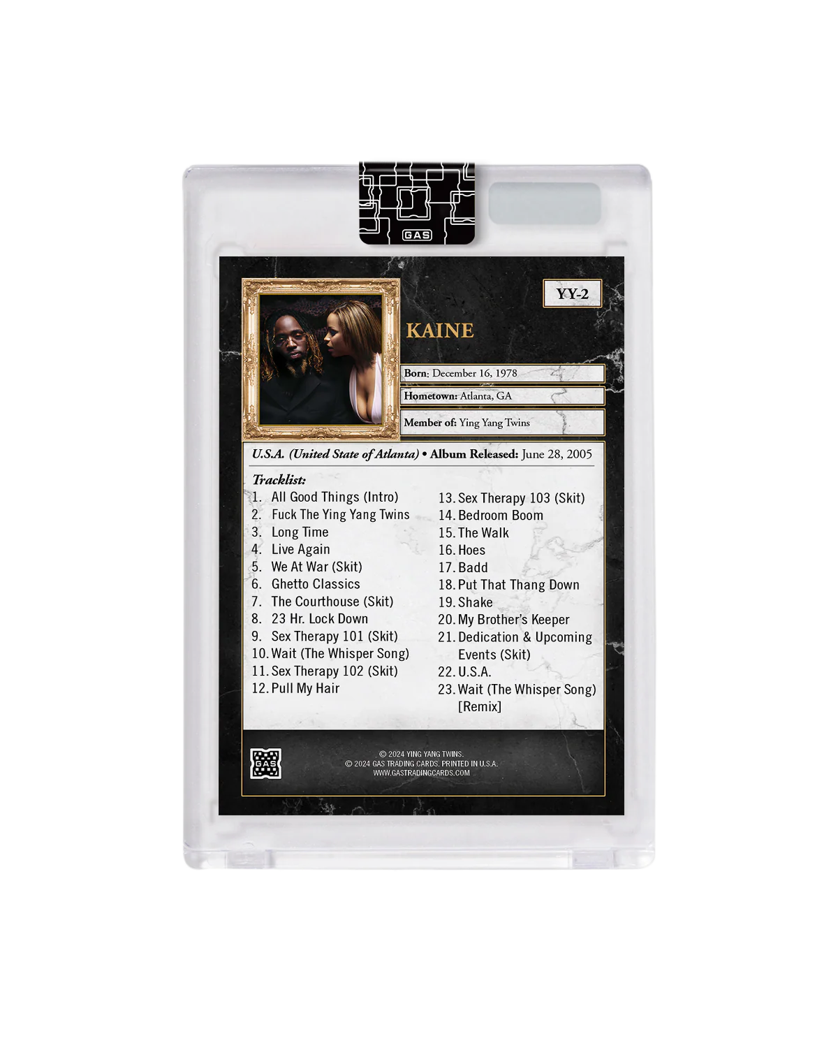 Ying Yang Twins x GAS Complete 3-Trading Card Set - Image 6