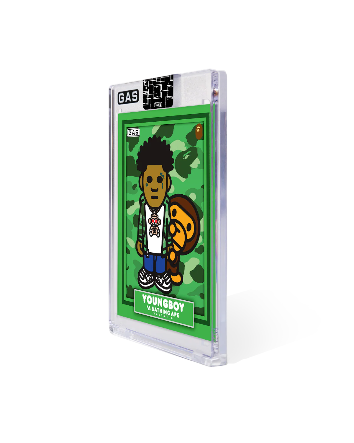 YoungBoy Never Broke Again x BAPE® x GAS Trading Card - Image 4